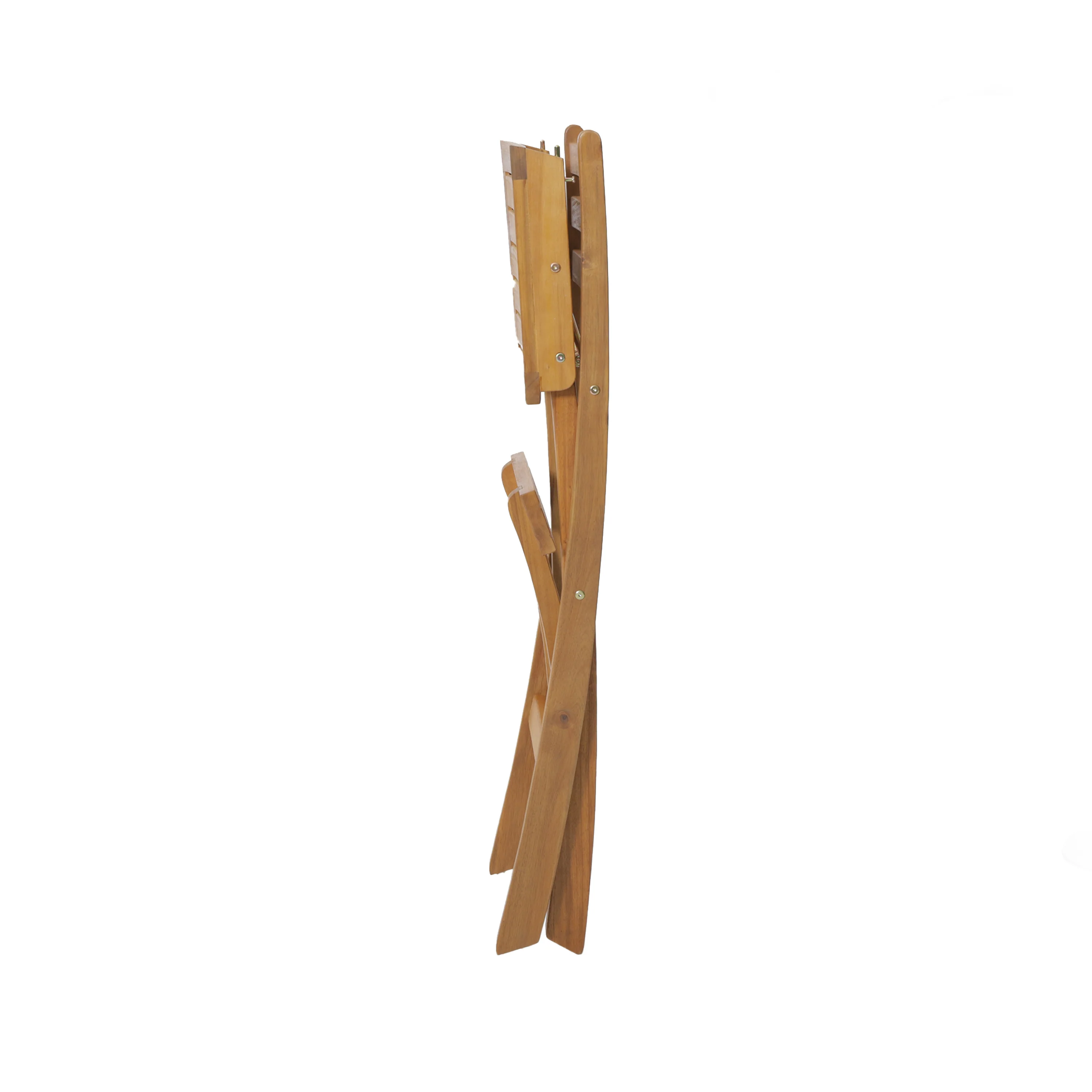 Atlantic Outdoor 30-Inch Foldable Acacia Wood Bar Stool - furnishings