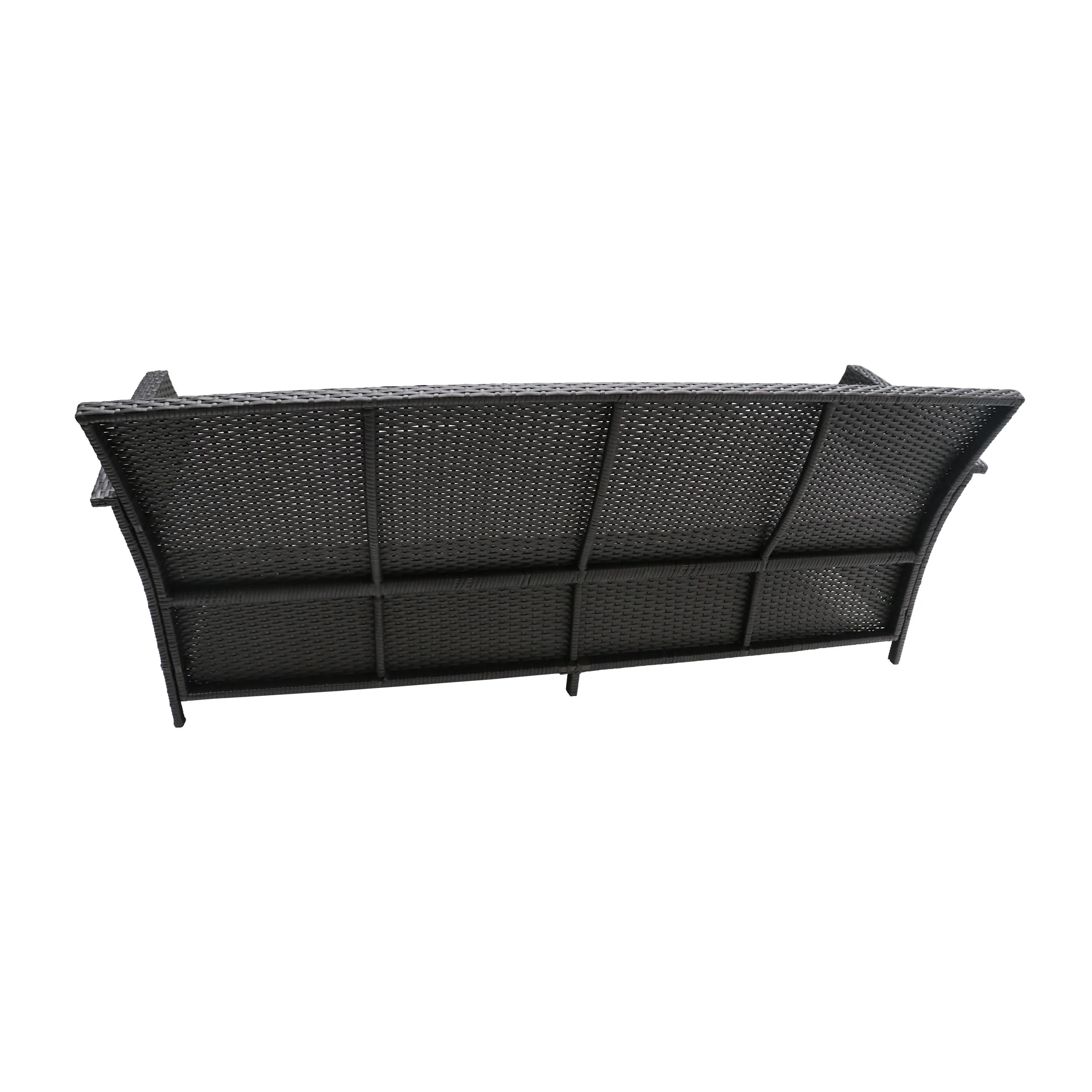 Auguste Outdoor Wicker 3 Seater Sofa - furnishings