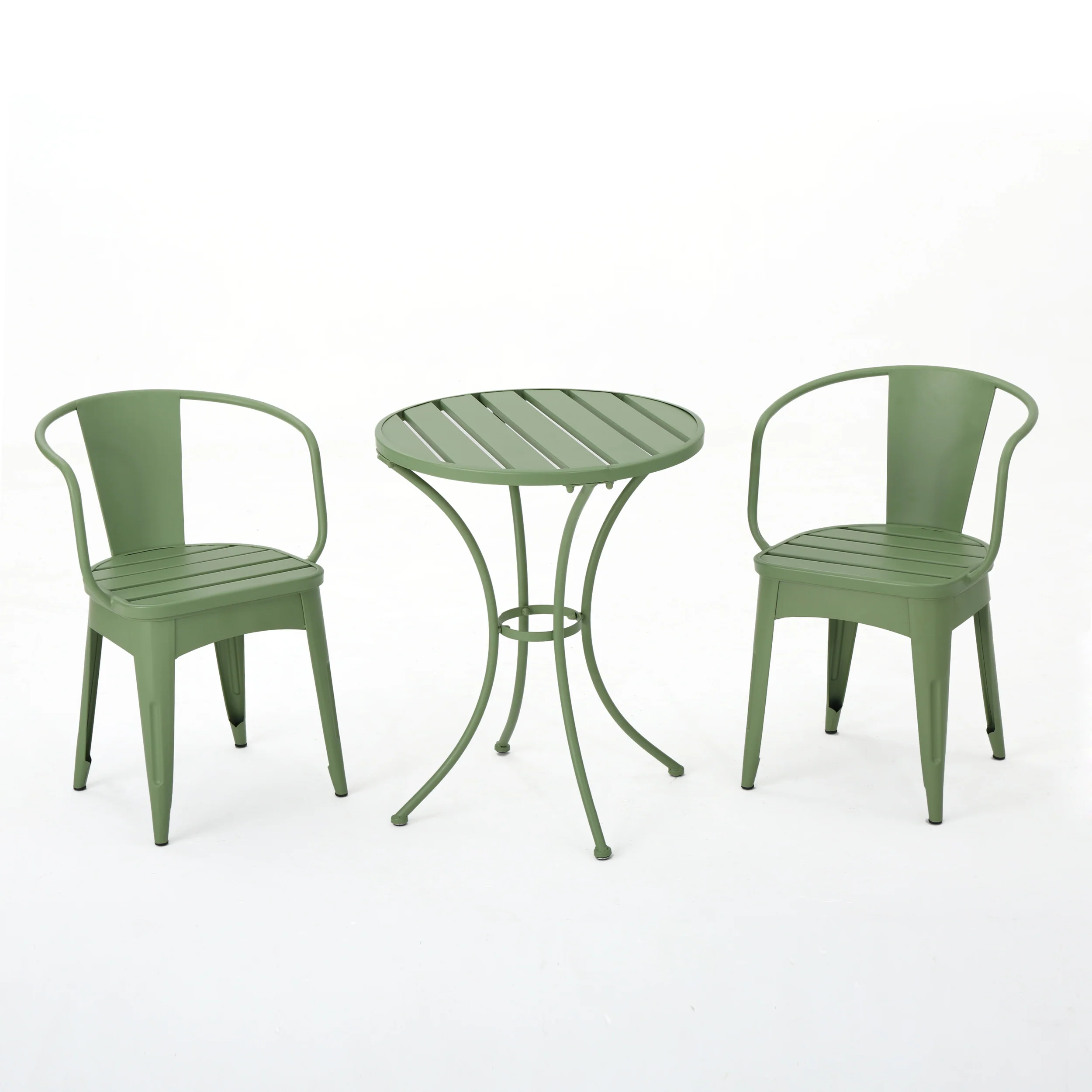 Collins Outdoor 3 Piece Iron Bistro Set - furnishings