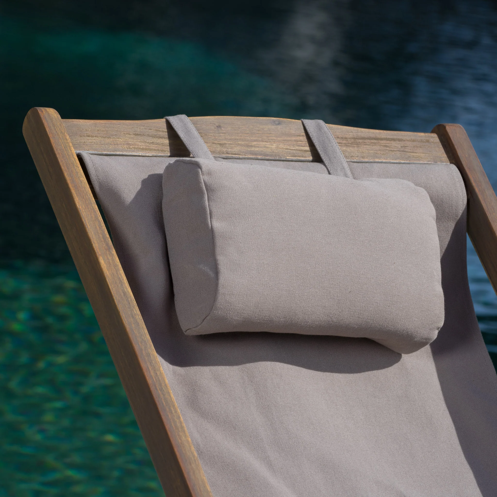 Northland Outdoor Wood and Canvas Sling Chair (Set of 2) - furnishings