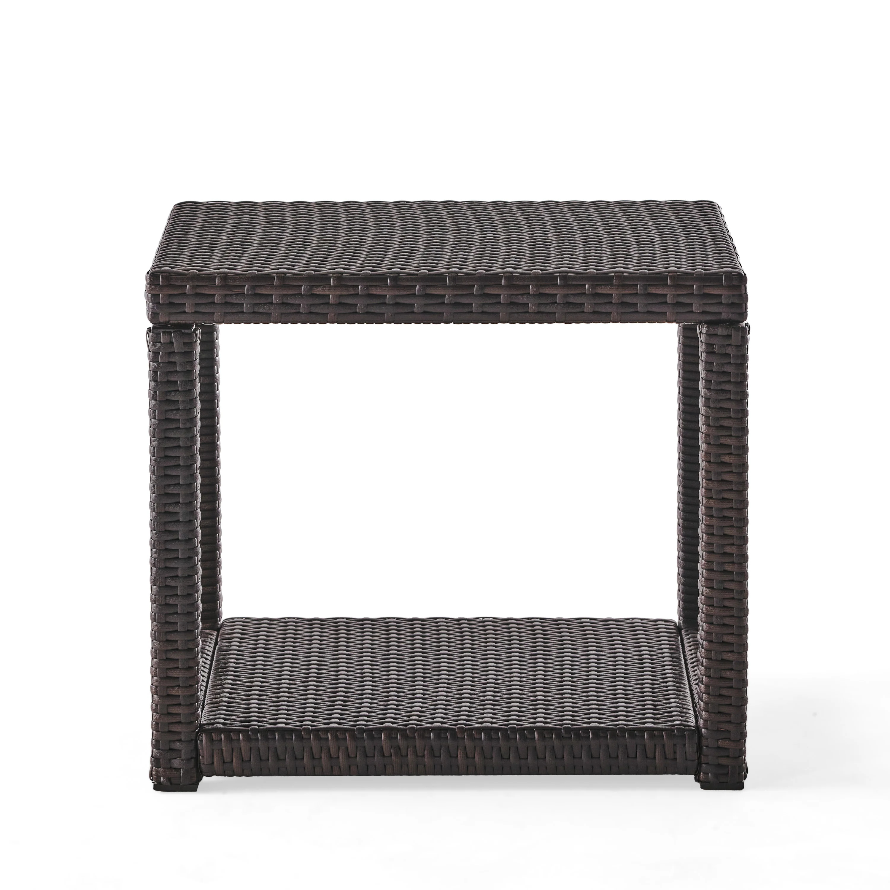 Palawan Outdoor Wicker Accent Table - furnishings