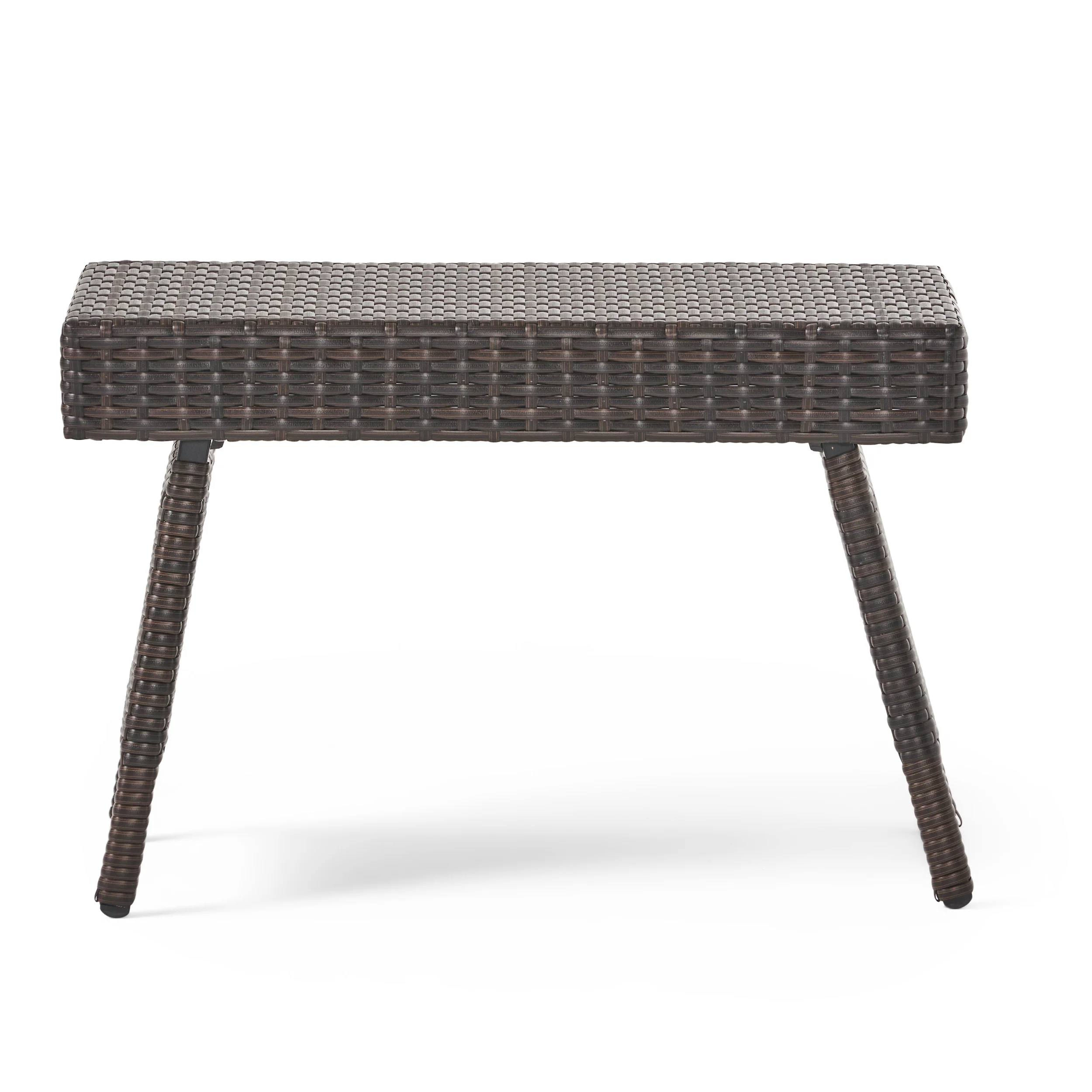 Burnham Outdoor 3pc Brown Mesh Chaise Lounge Chairs Set - furnishings