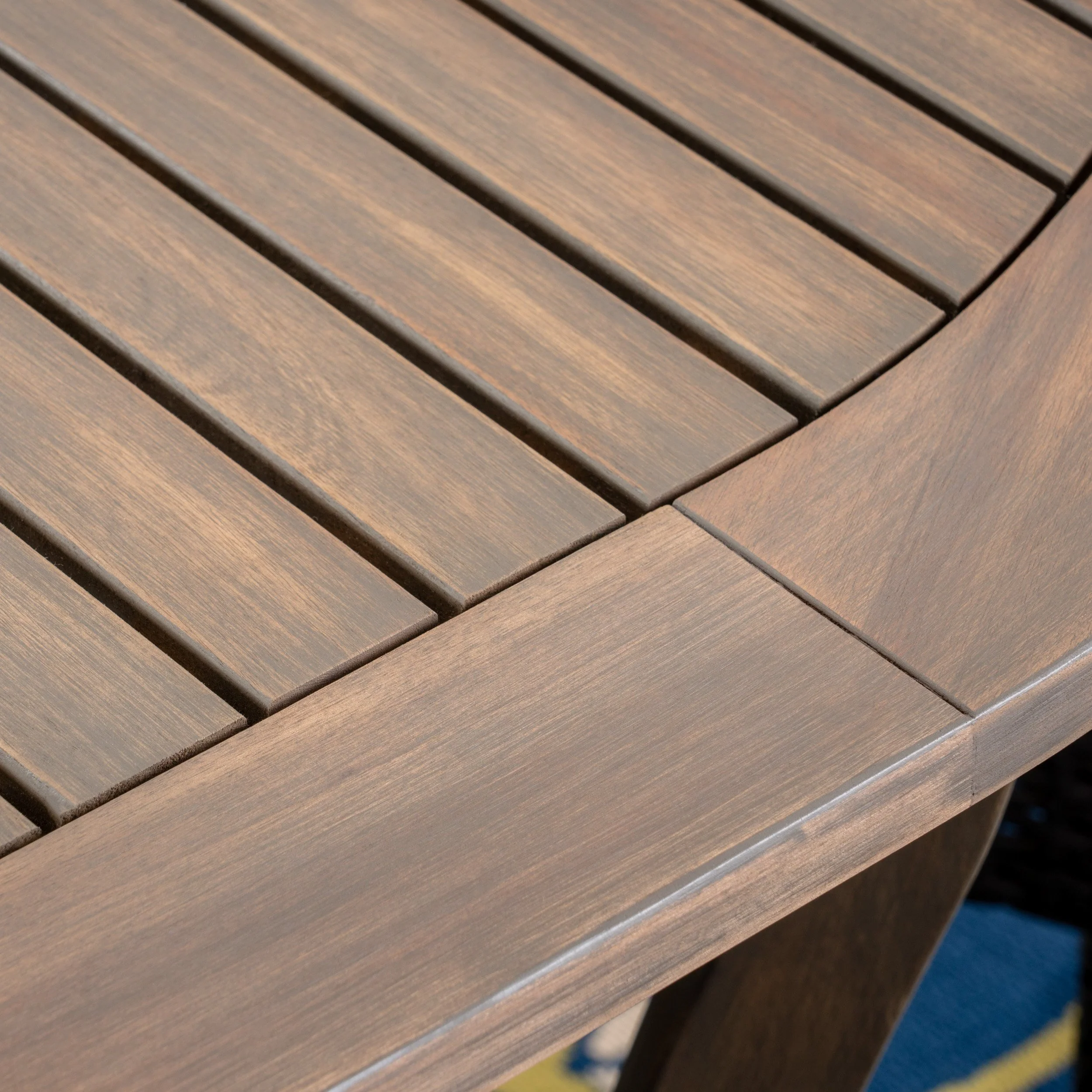 Baia Outdoor 70-inch Oval Acacia Wood Dining Table - furnishings