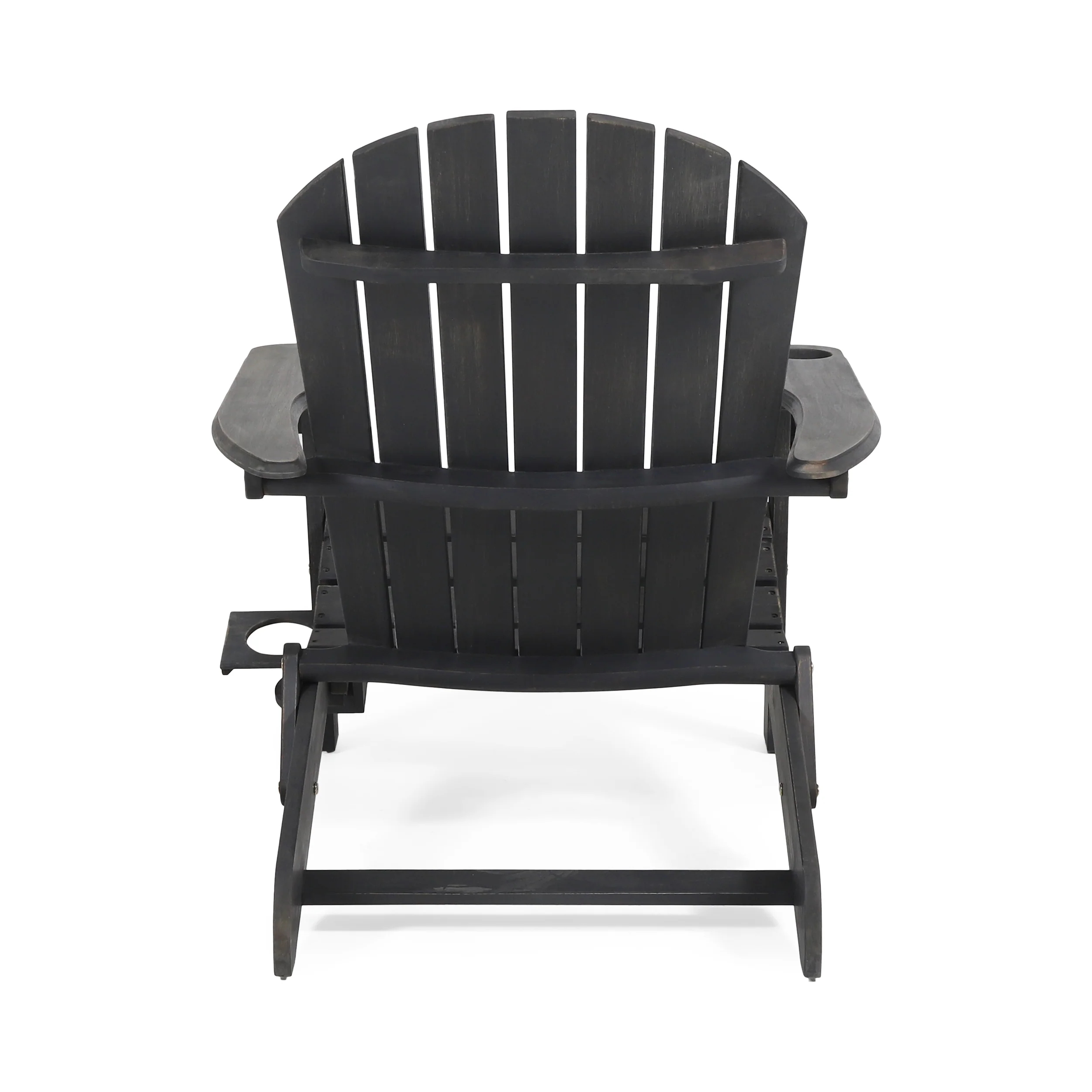 Kandyce Outdoor Acacia Wood Folding Adirondack Chairs (Set of 2) - furnishings