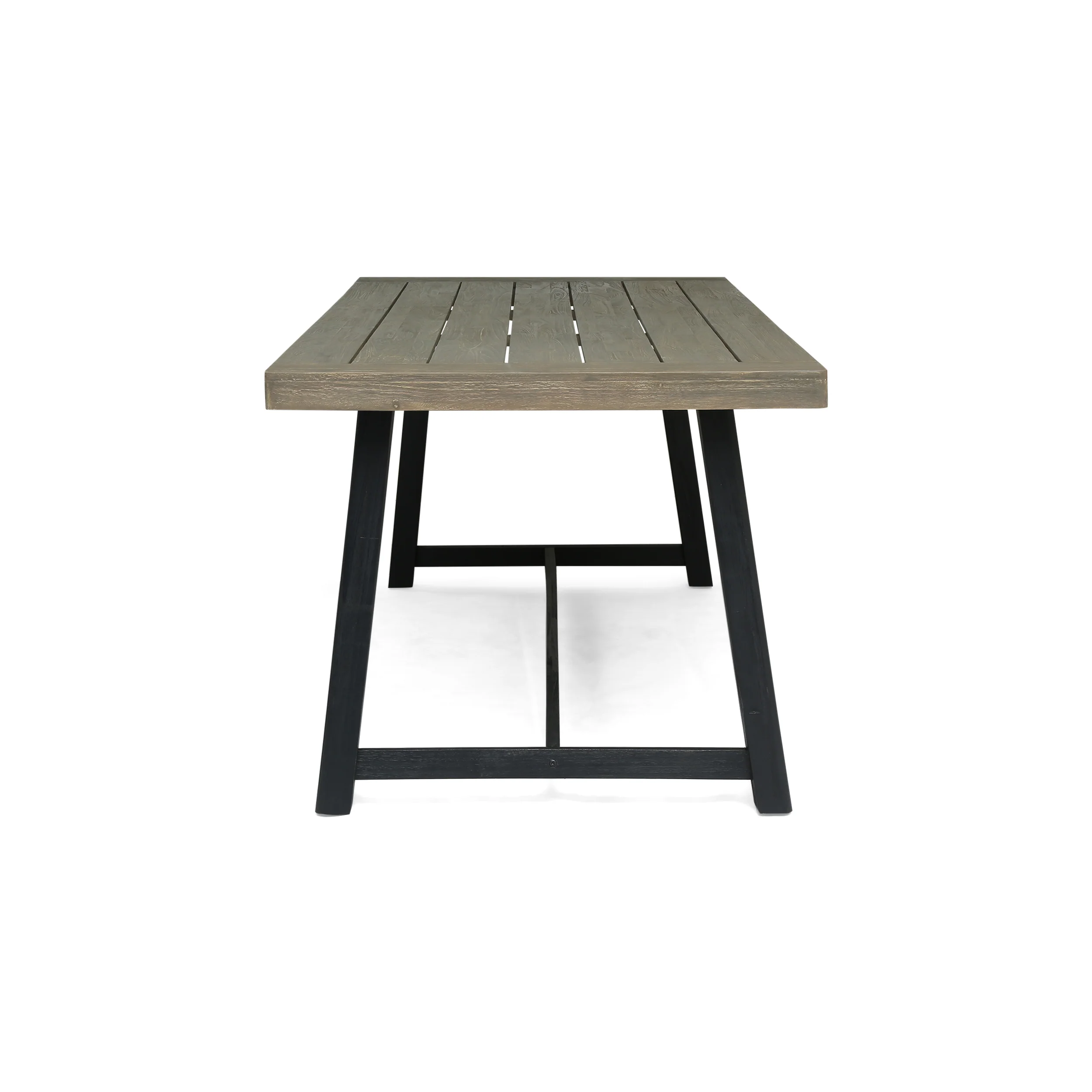 Toby Outdoor Acacia Wood Dining Table - furnishings