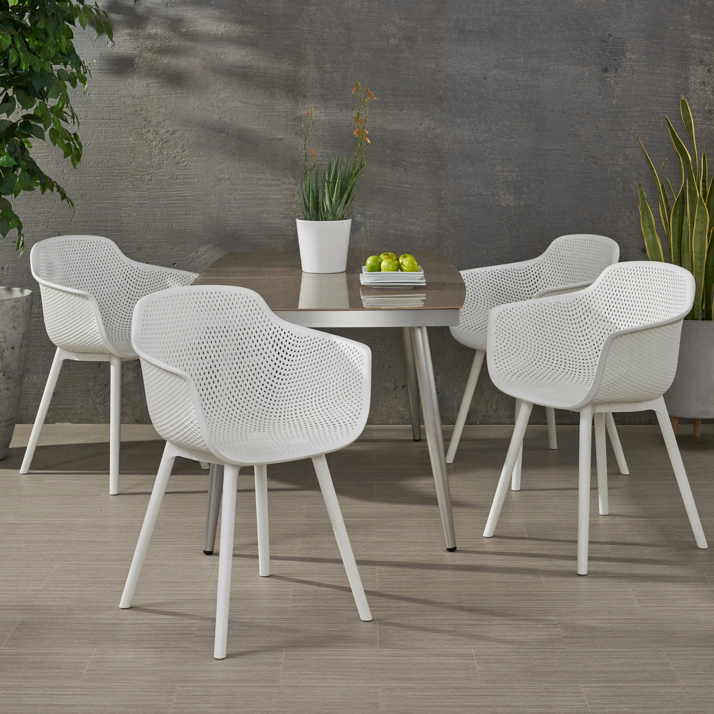 Barbados Outdoor Modern Dining Chairs - furnishings