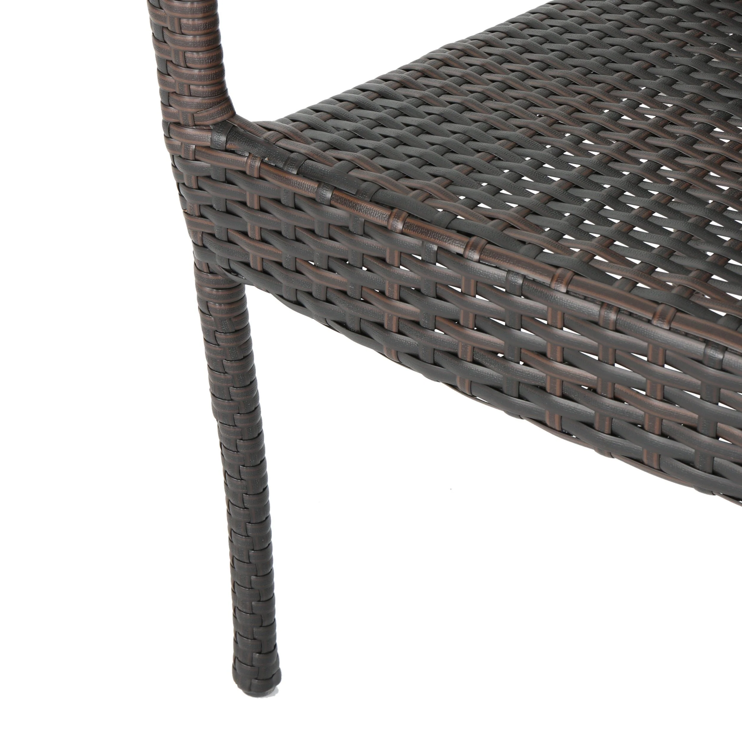 Orlando Outdoor 3 Piece Wicker Chat Set - furnishings