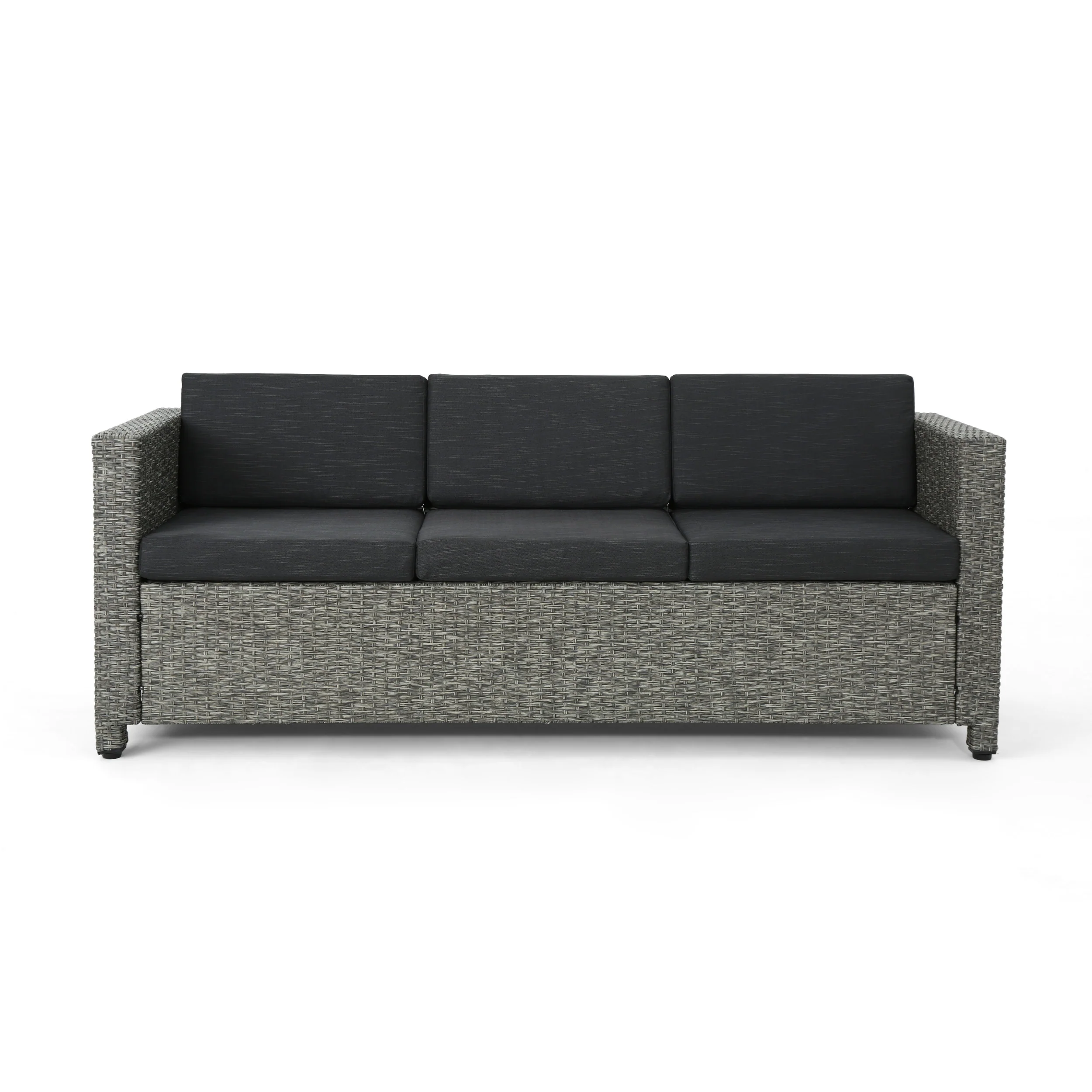 Cony Outdoor Wicker 3 Seater Sofa - furnishings