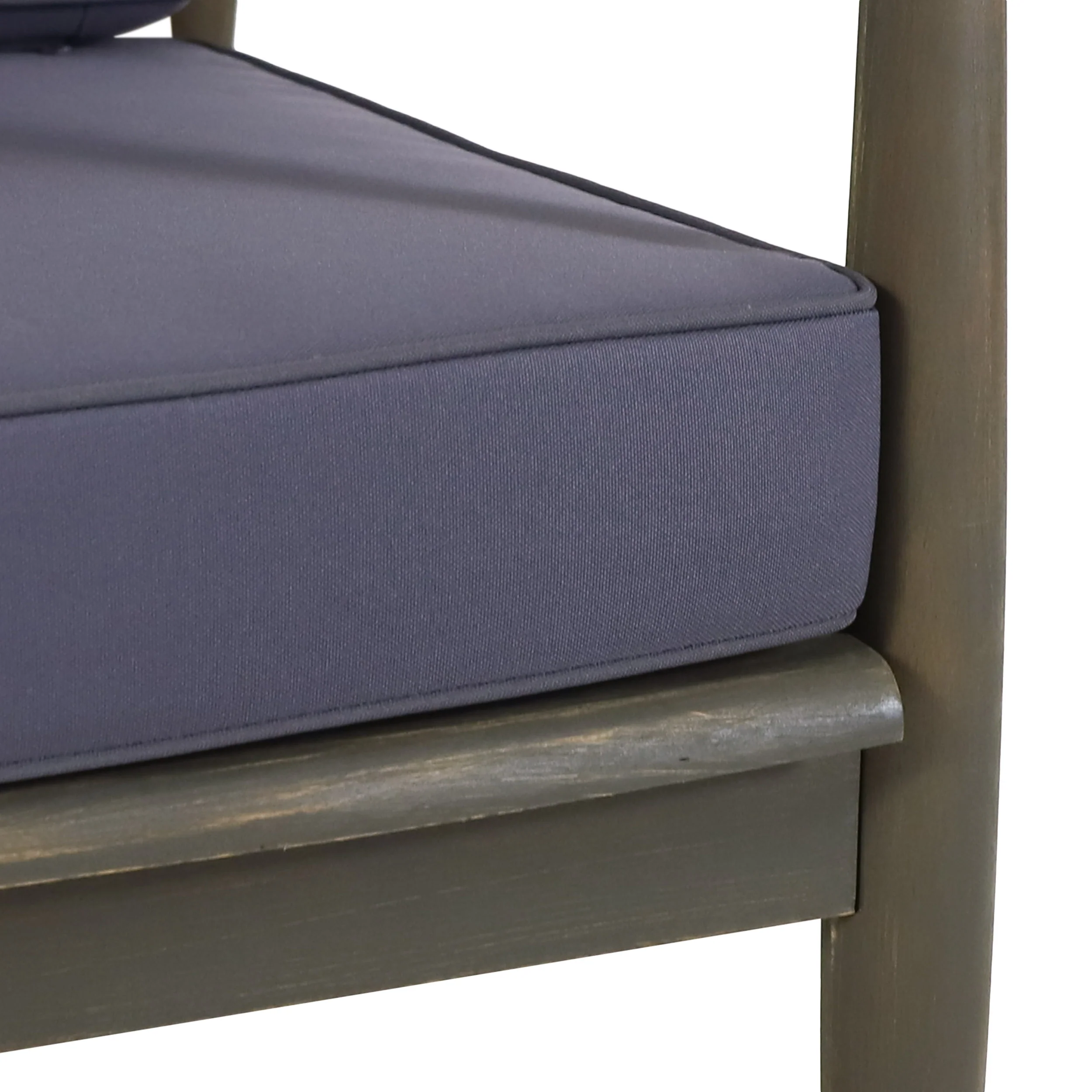 Emmry Outdoor Acacia Wood Club Chair - furnishings