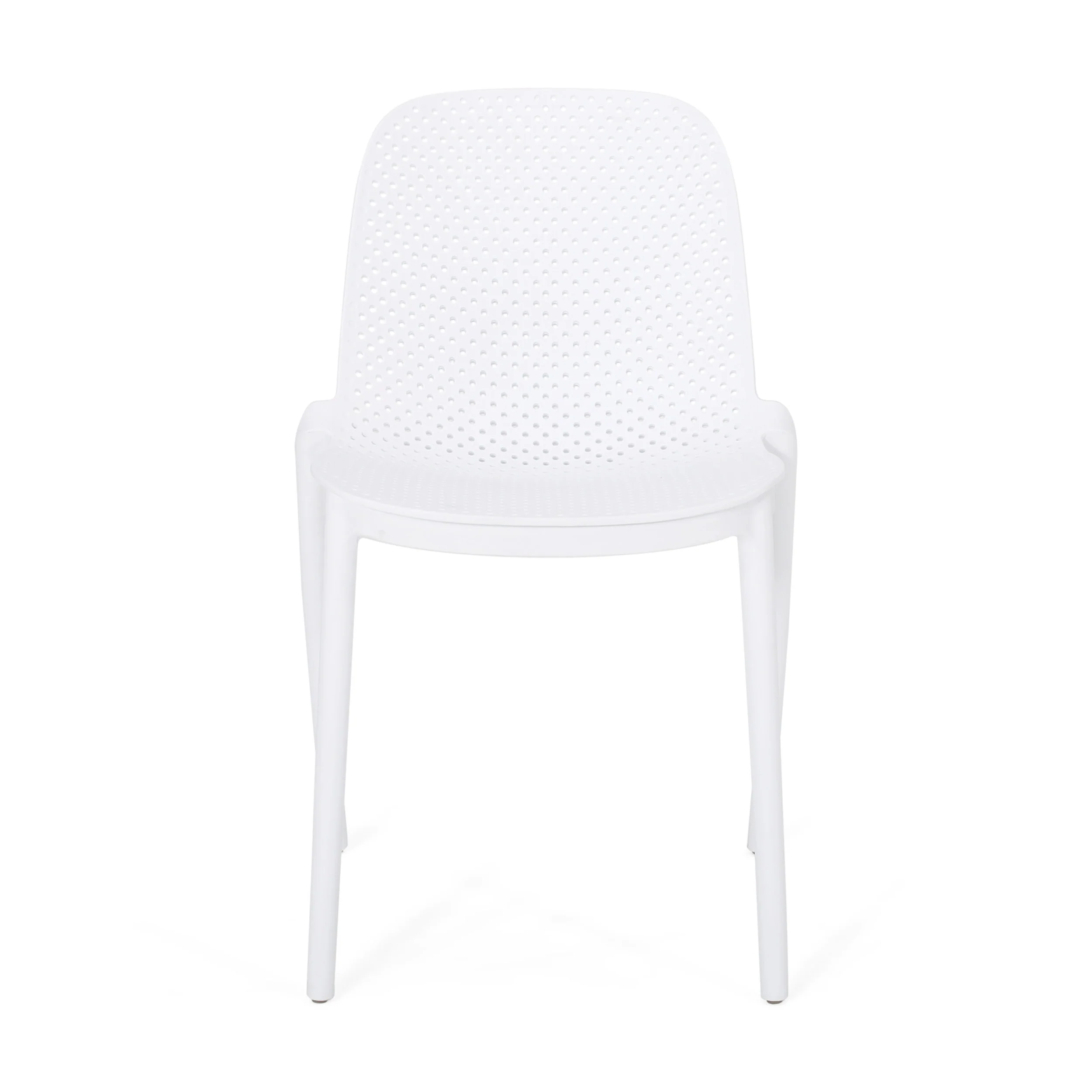 Edenton Outdoor Modern Stacking Dining Chair (Set of 2) - furnishings