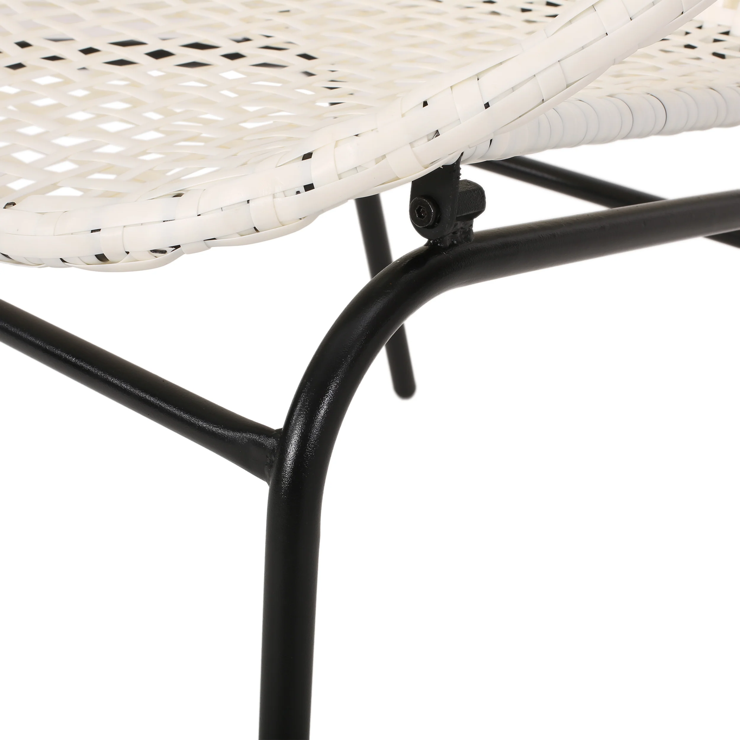 Norma Outdoor Modern Faux Rattan Club Chair (Set of 2) - furnishings