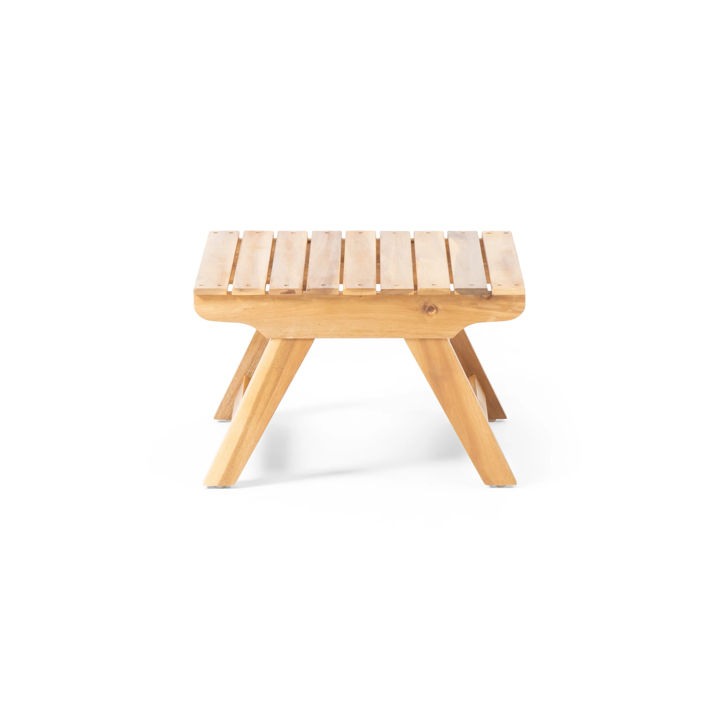 Kaiya Outdoor Wooden Side Table - furnishings