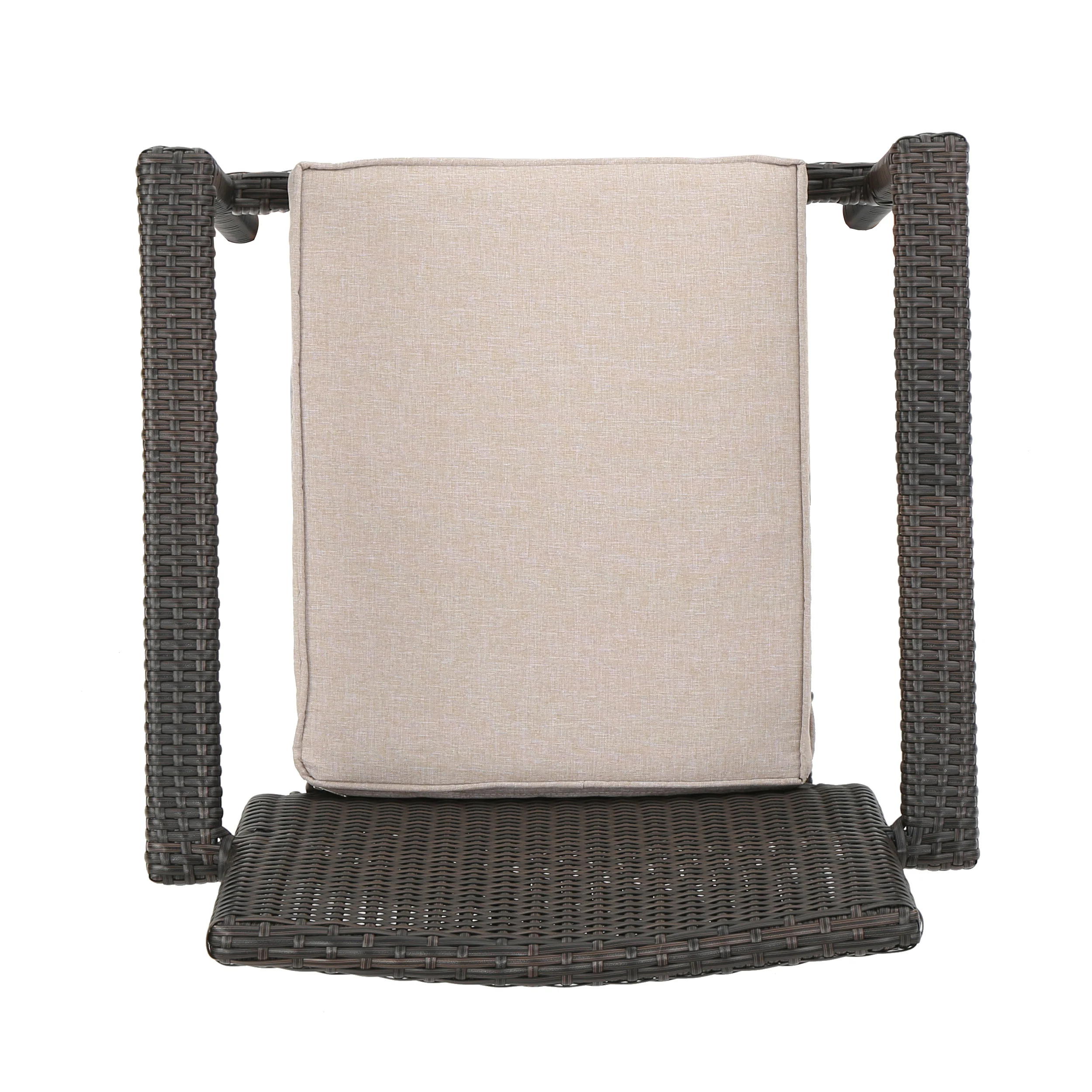 San Tropez Outdoor Dining Chairs with Water Resistant Cushions (Set of 4) - furnishings