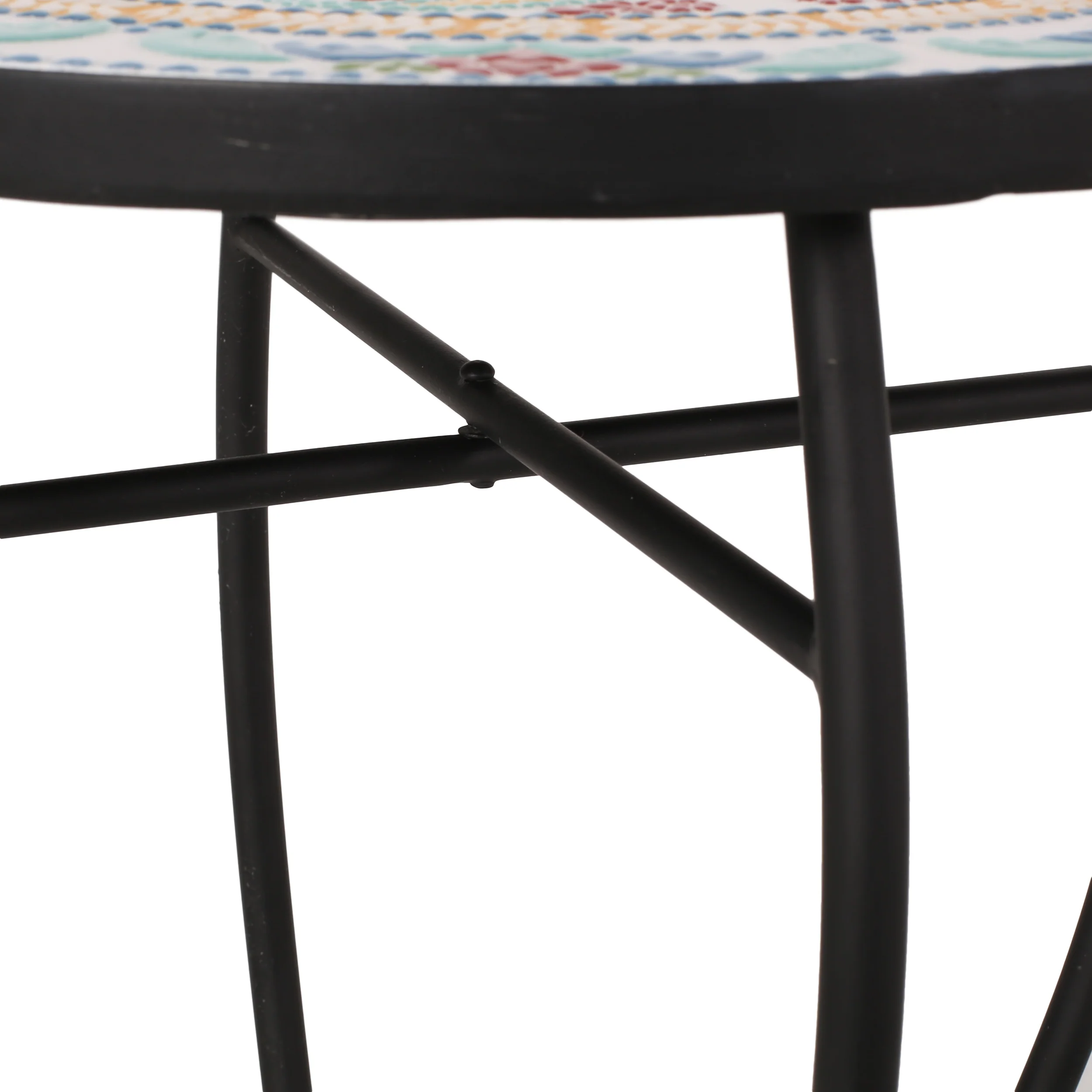 Frimy Outdoor Side Table with Tile Top - furnishings
