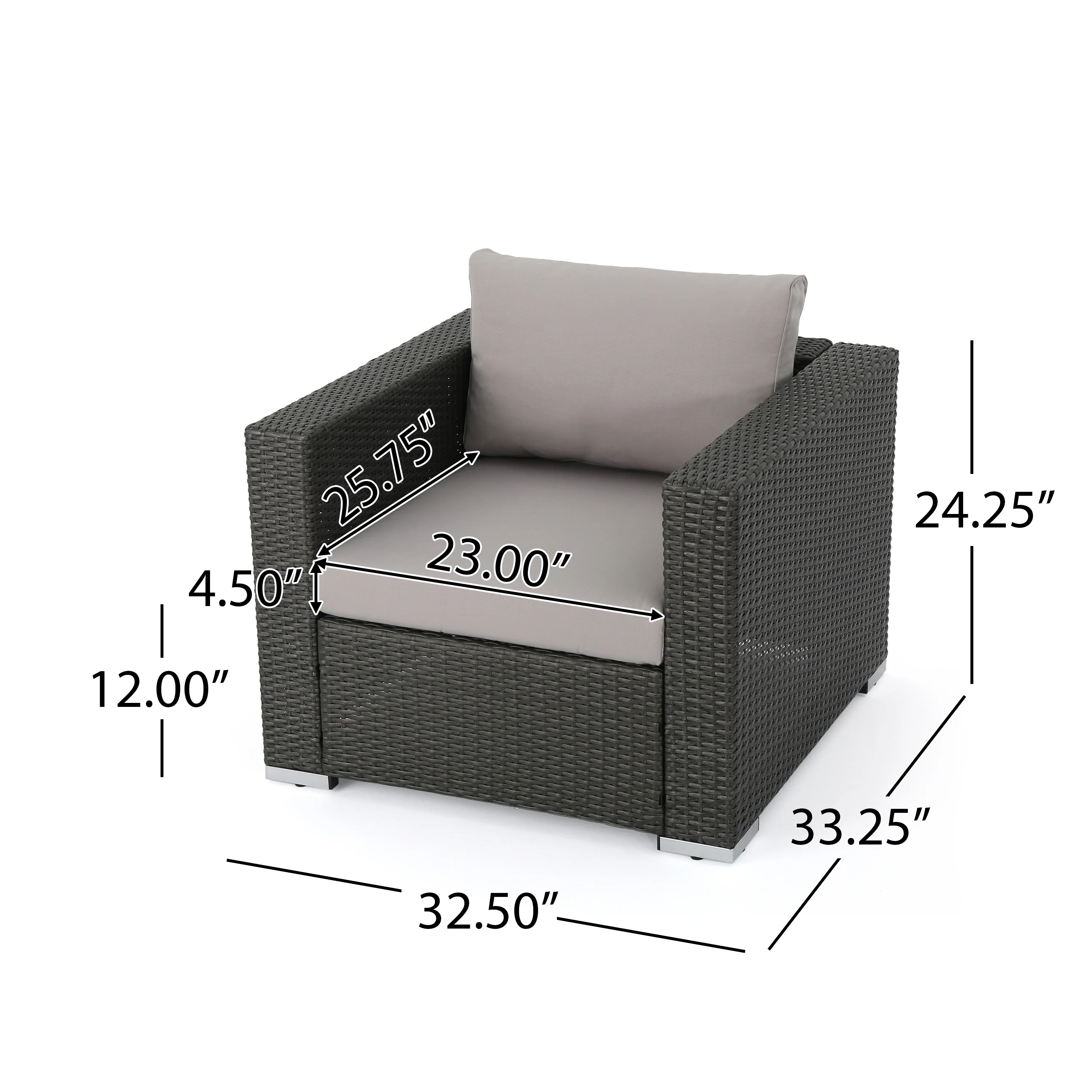 Francisco 9pc Outdoor Wicker Sectional Sofa Set w/ Cushions - furnishings