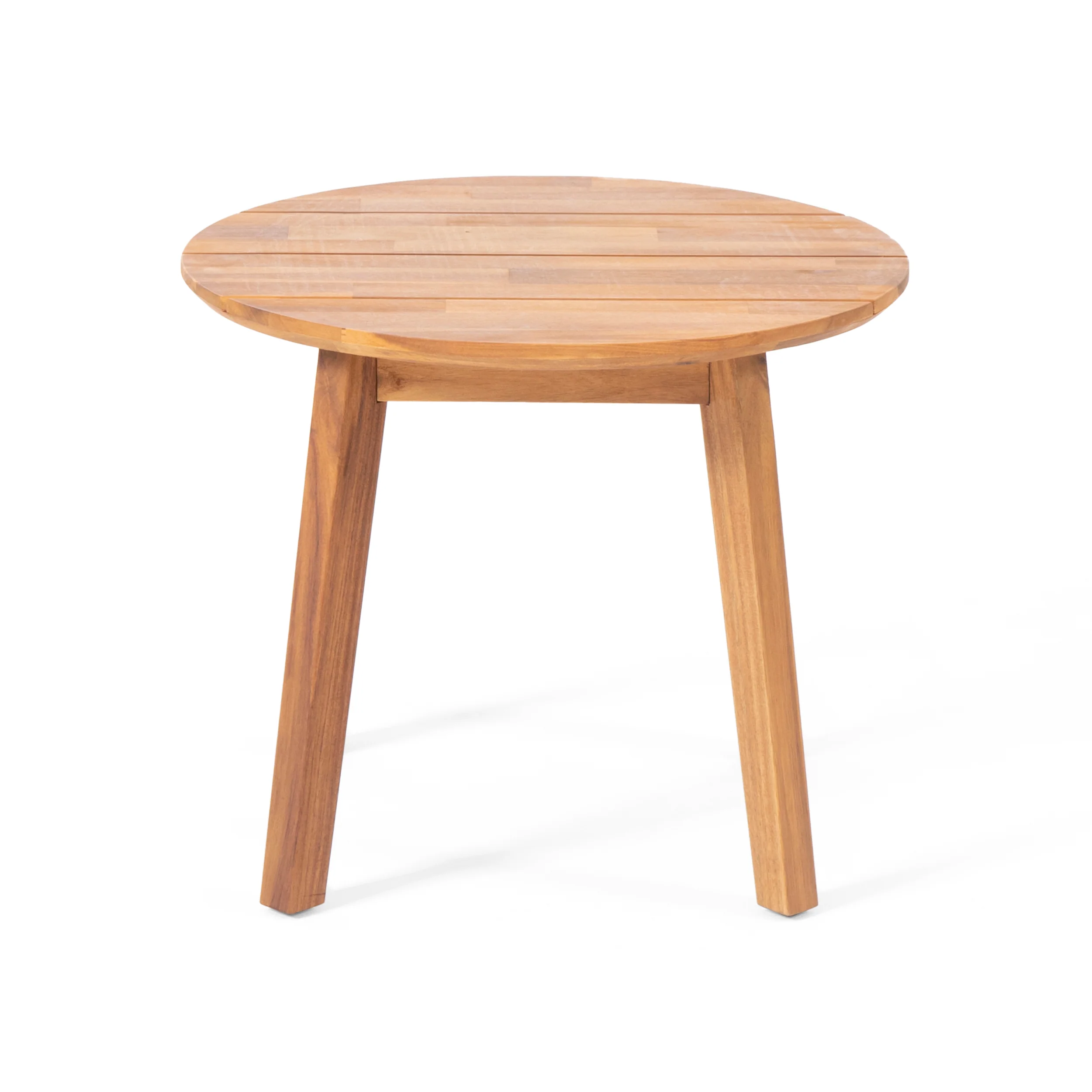 Burrough Outdoor Acacia Wood Side Table - furnishings