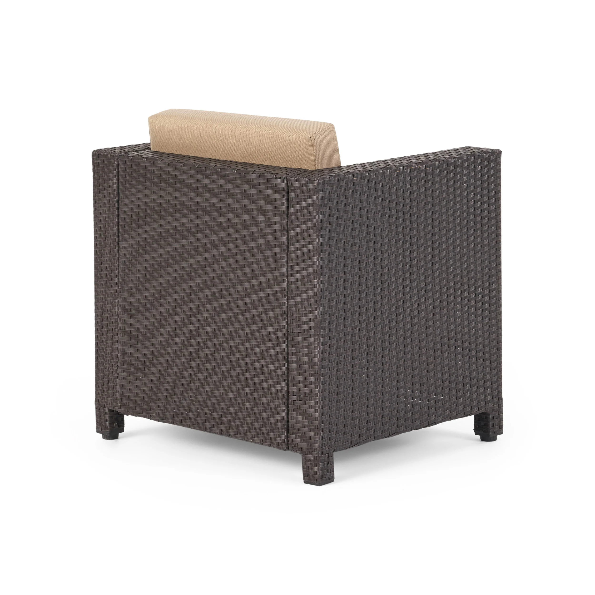 Venice Outdoor Wicker Club Chair (set of 4) - furnishings