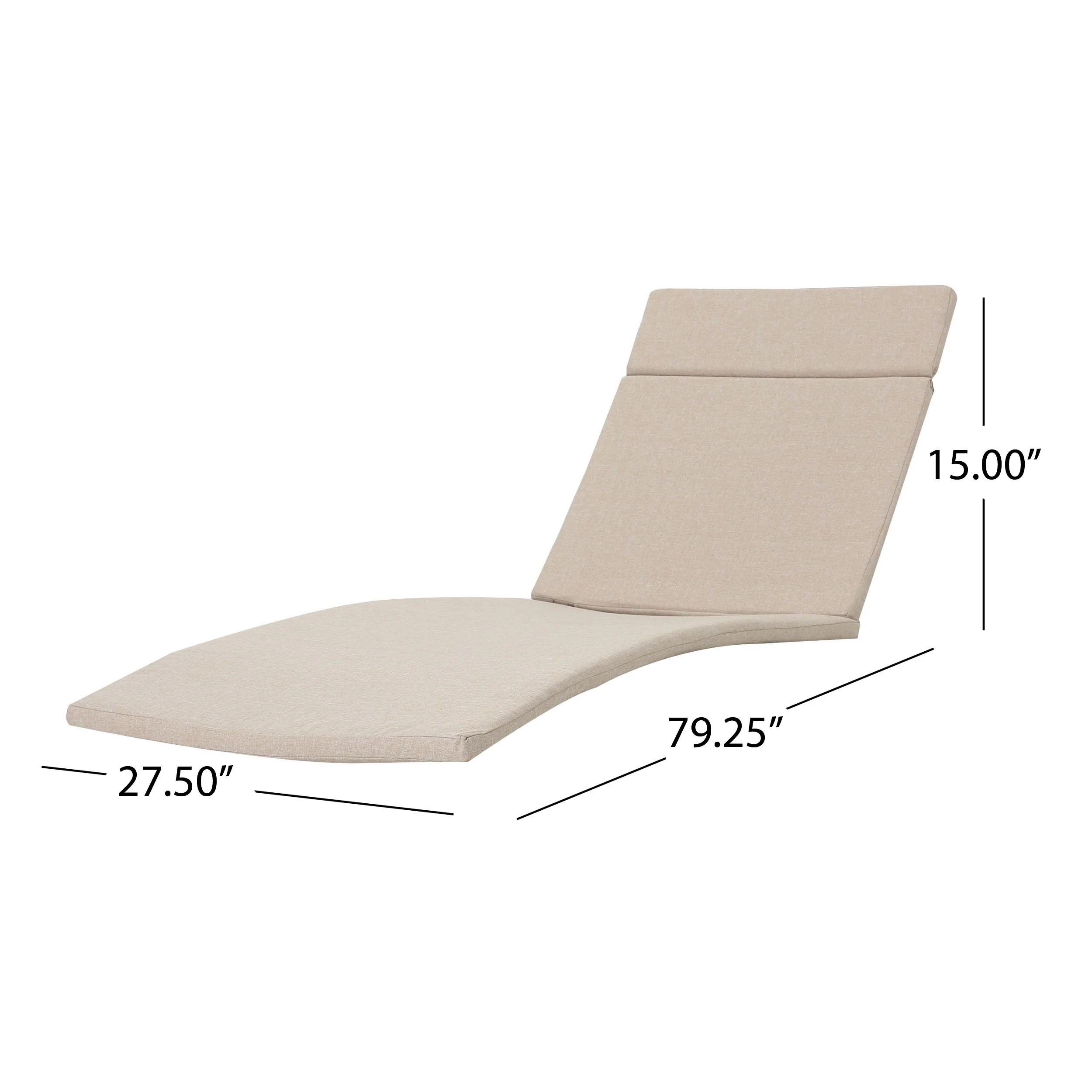 Lakeport Outdoor Adjustable Chaise Lounge Chairs w/ Cushions (set of 2) - furnishings