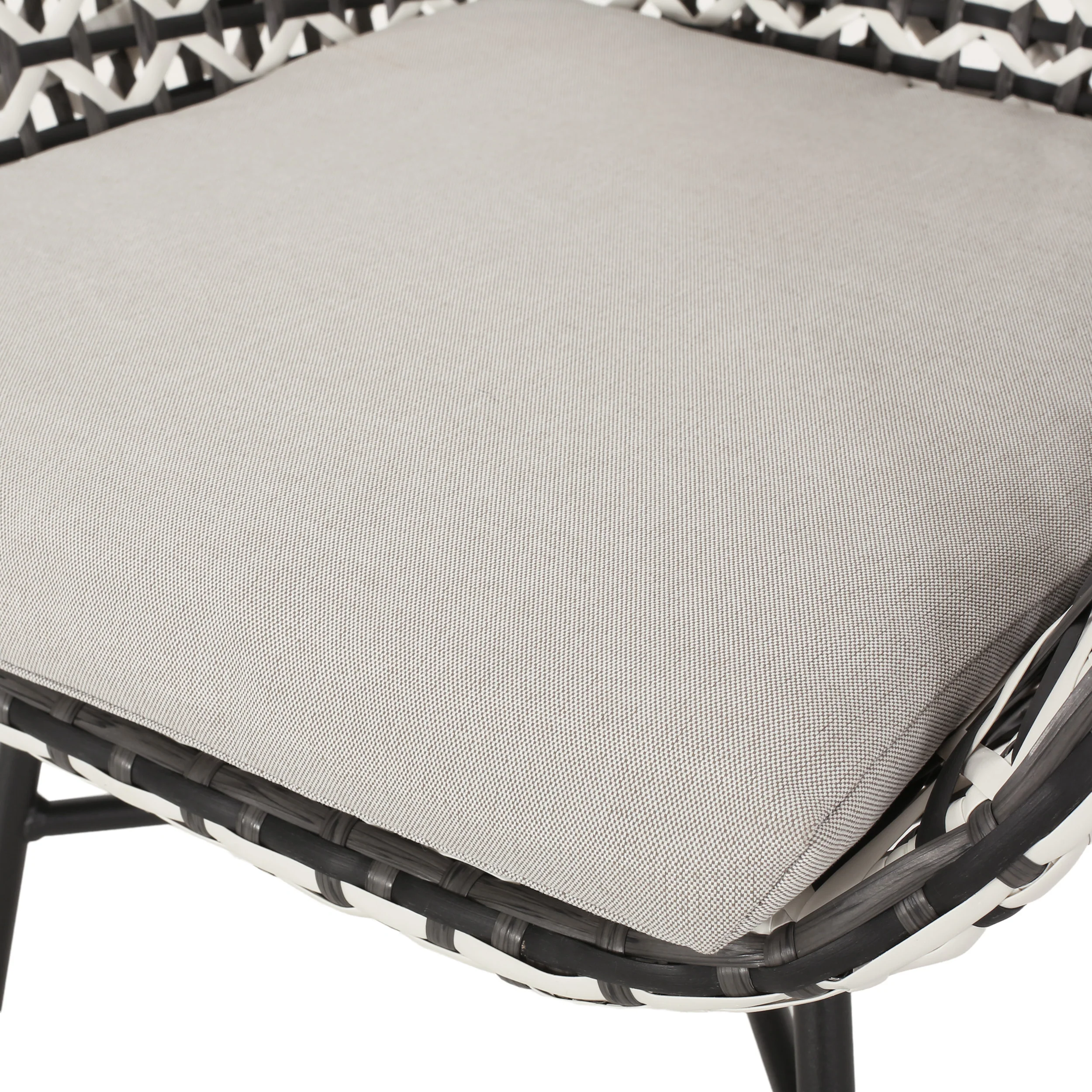 Jayline Outdoor Wicker Chair with Cushion (Set of 2) - furnishings