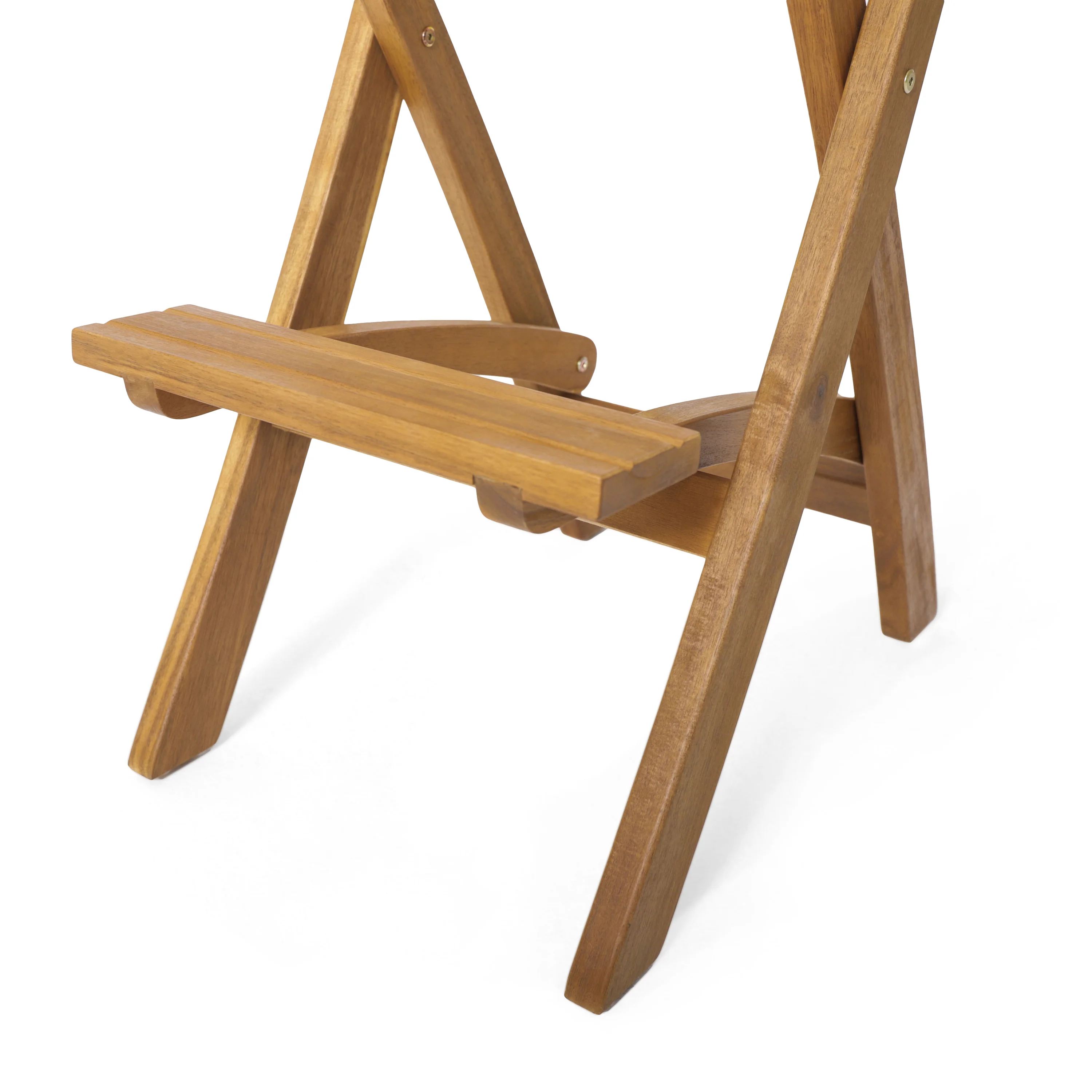 Atlantic Outdoor 30-Inch Foldable Acacia Wood Bar Stool - furnishings