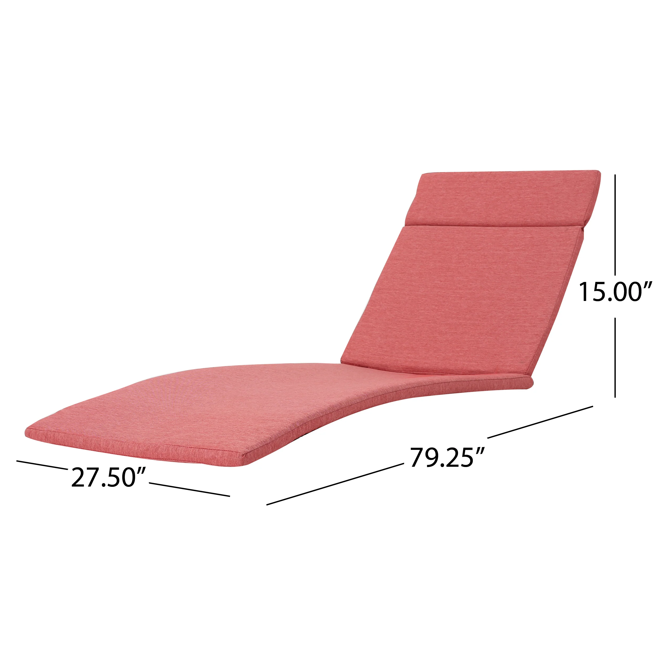 Lakeport Outdoor Adjustable Chaise Lounge Chairs w/ Cushions (set of 2) - furnishings