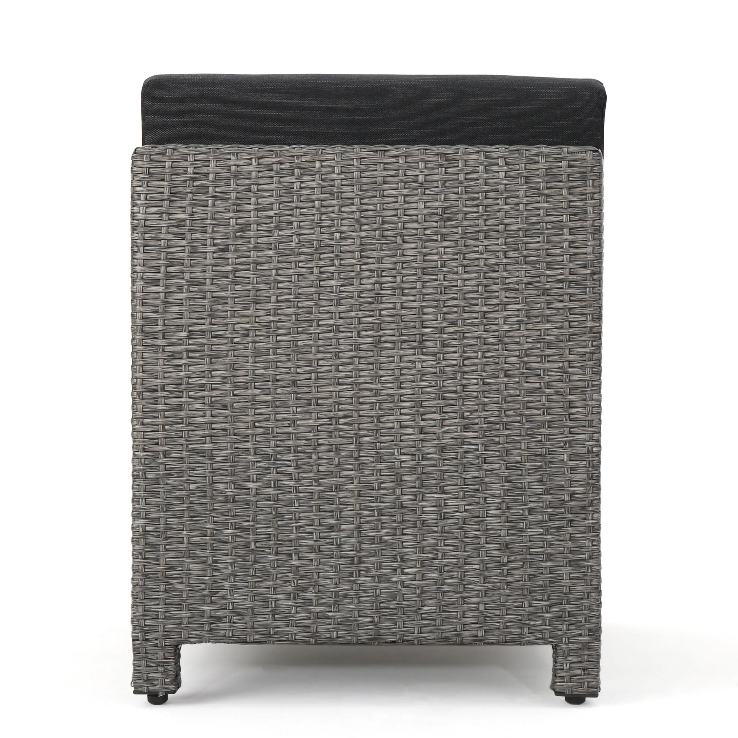 Pueblo Outdoor Wicker Daybed Set w/ Water Resistant Cushions - furnishings