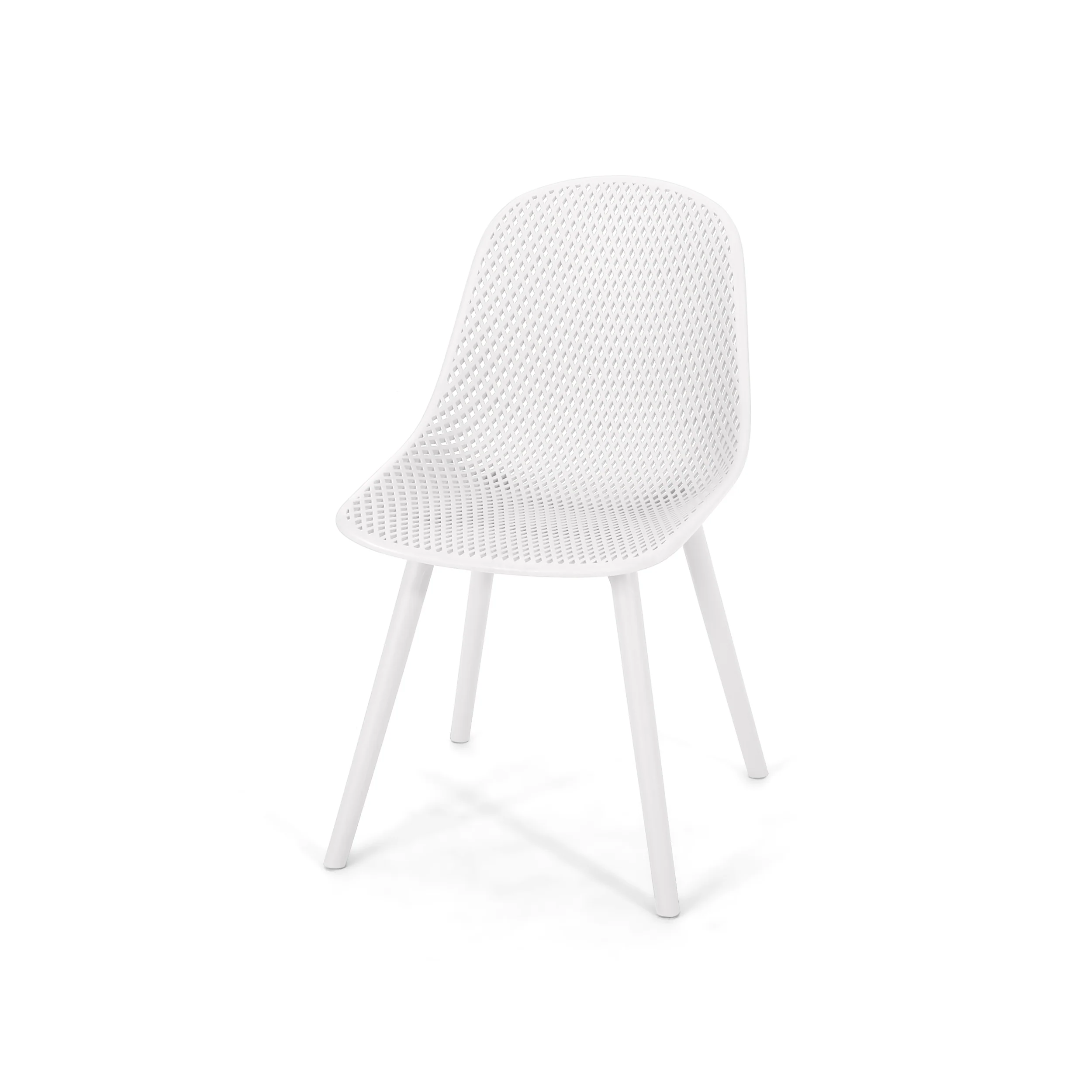 Yazmeen Outdoor Modern Dining Chair (Set of 4) - furnishings