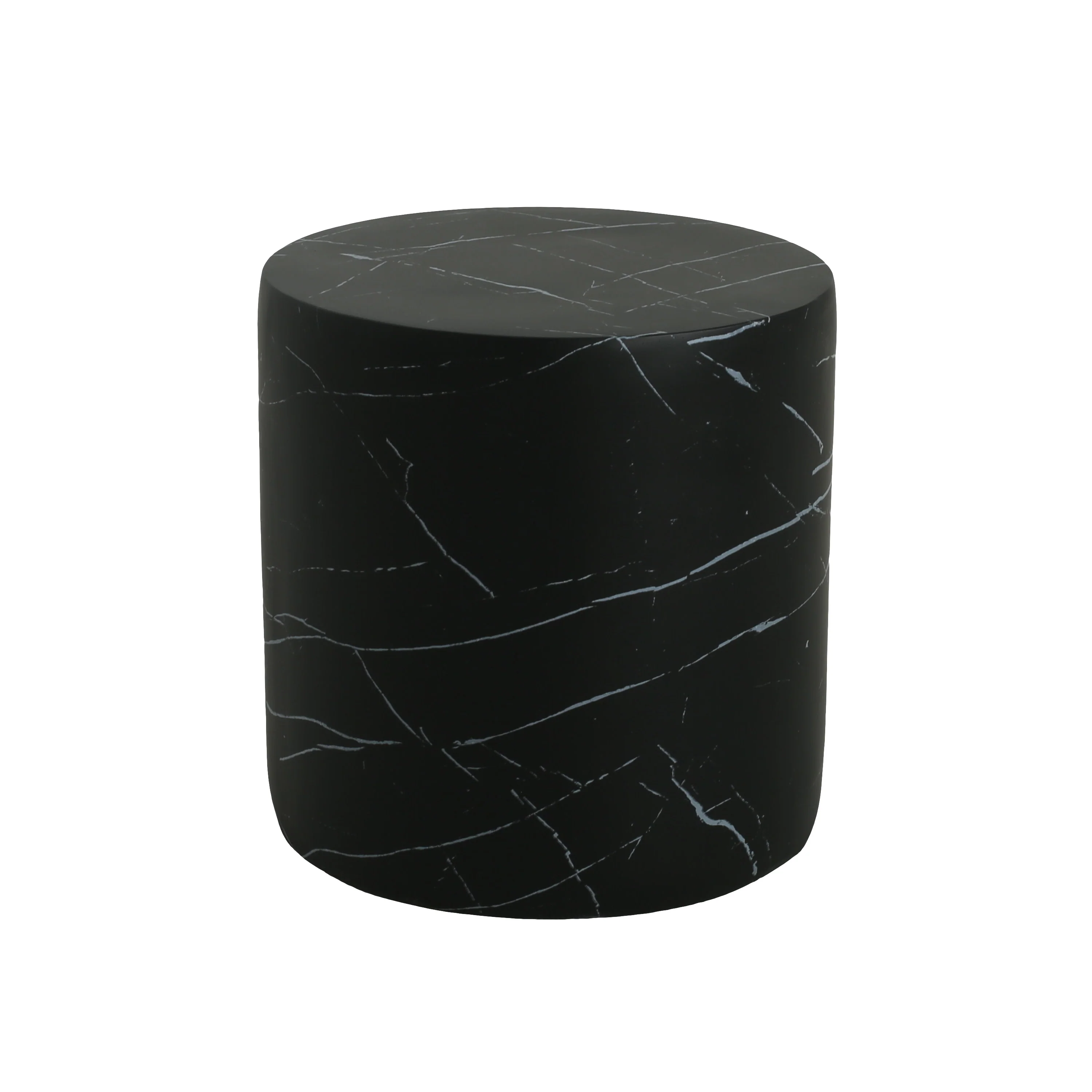 Callowaye Outdoor Patio Round Concrete Accent Table - furnishings