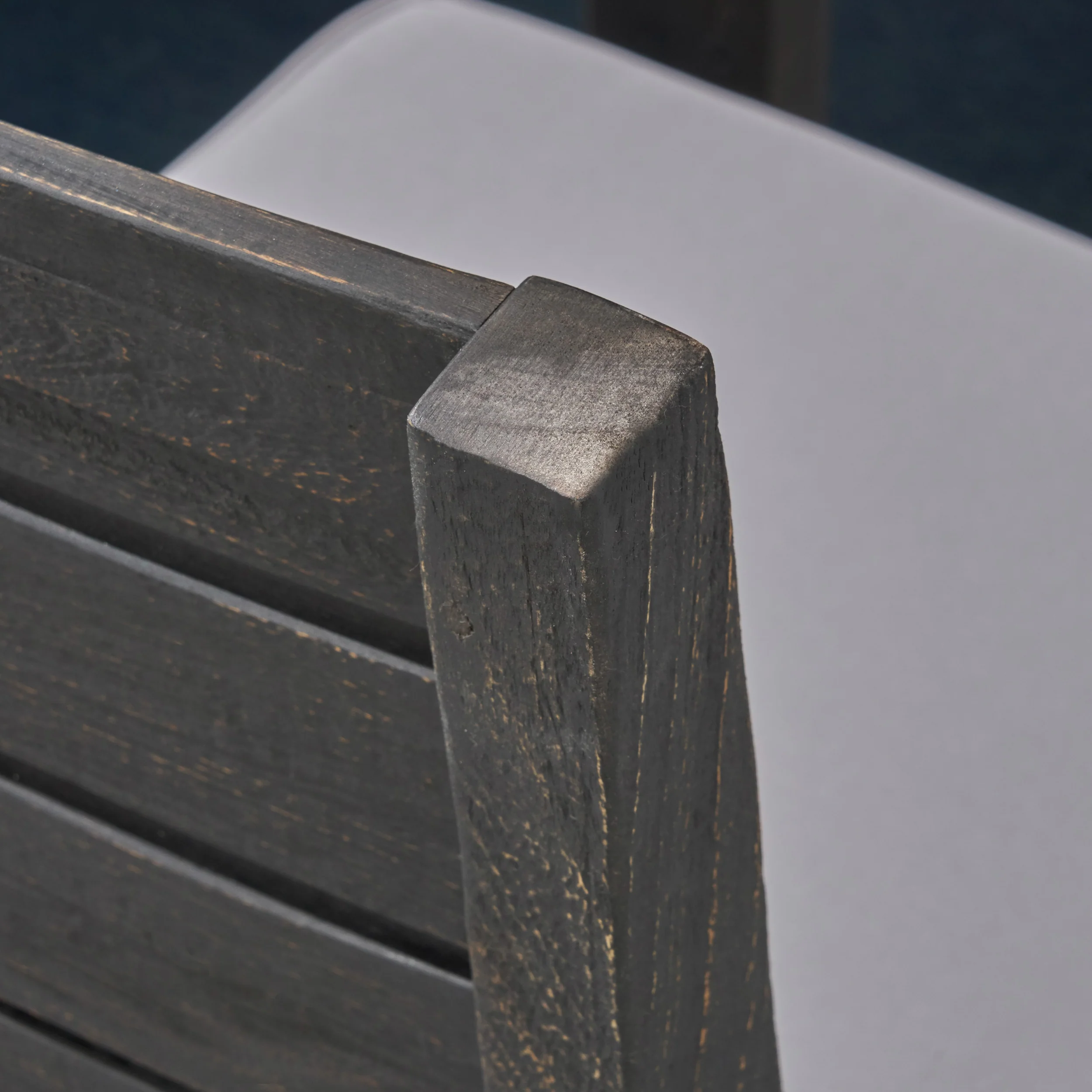 Eric Outdoor Acacia Wood Dining Chairs - furnishings