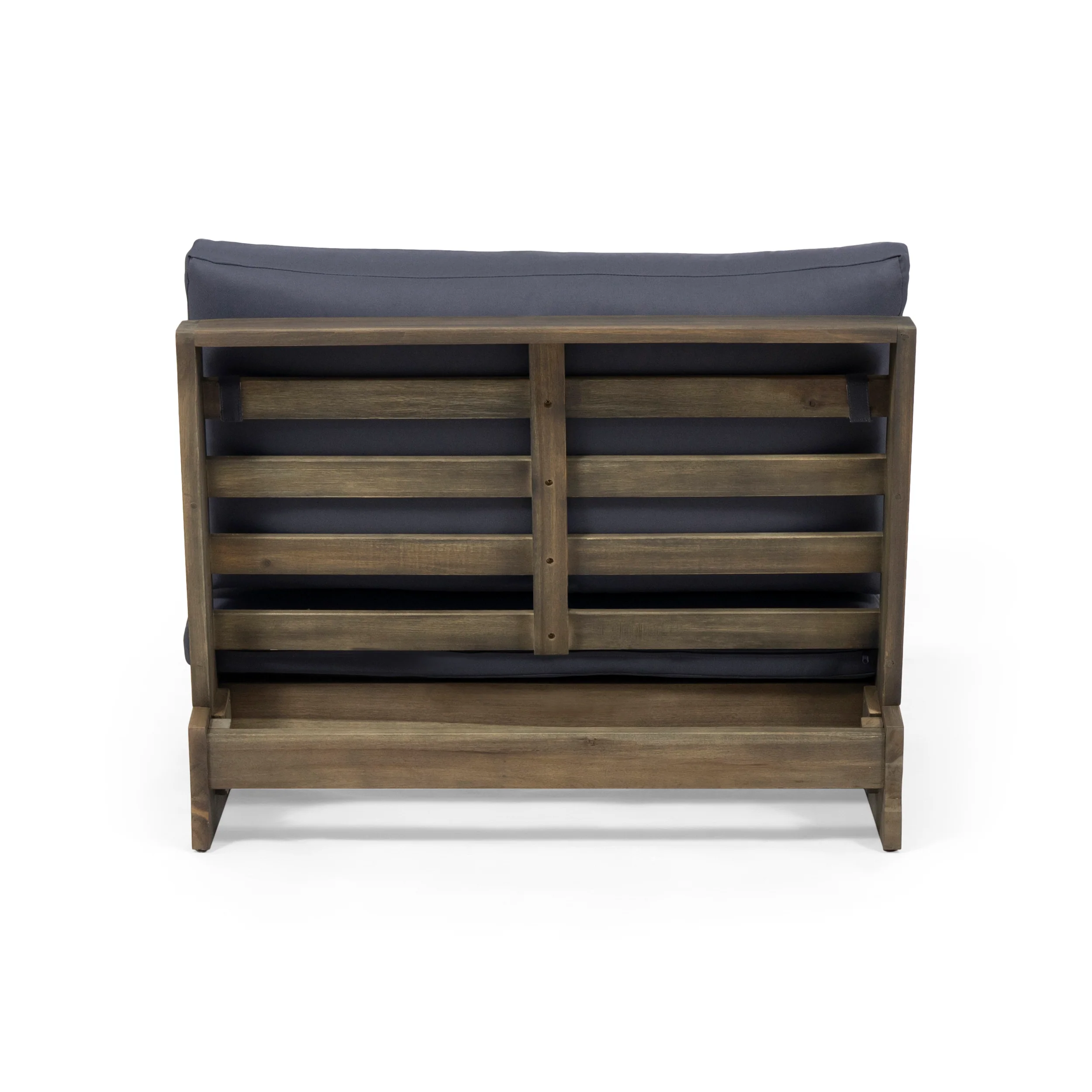 Emma Modern Low-To-Ground Outdoor Pallet Lounge Chairs (Set of 2) - furnishings