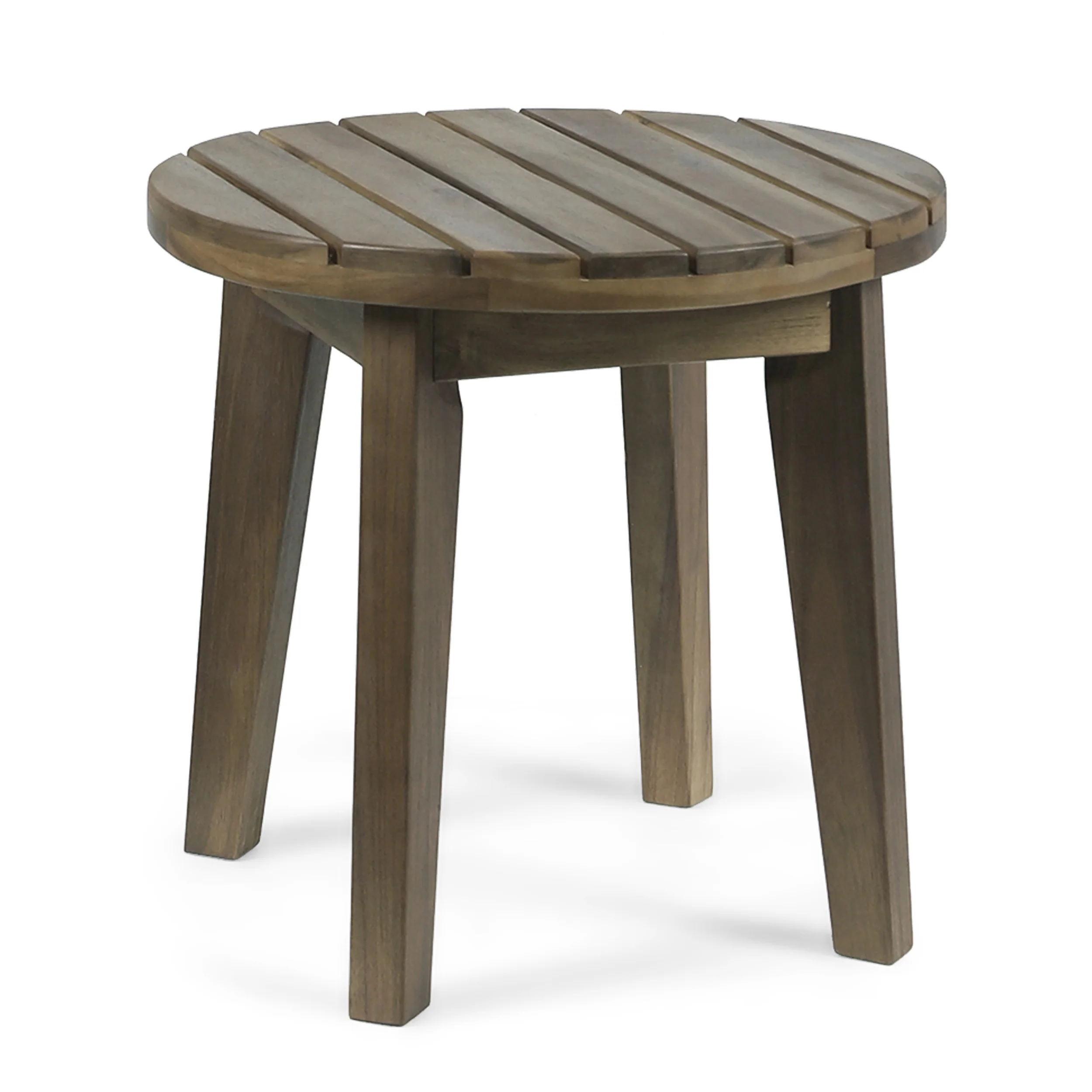 Parker Outdoor 16-inch Acacia Wood Side Table - furnishings