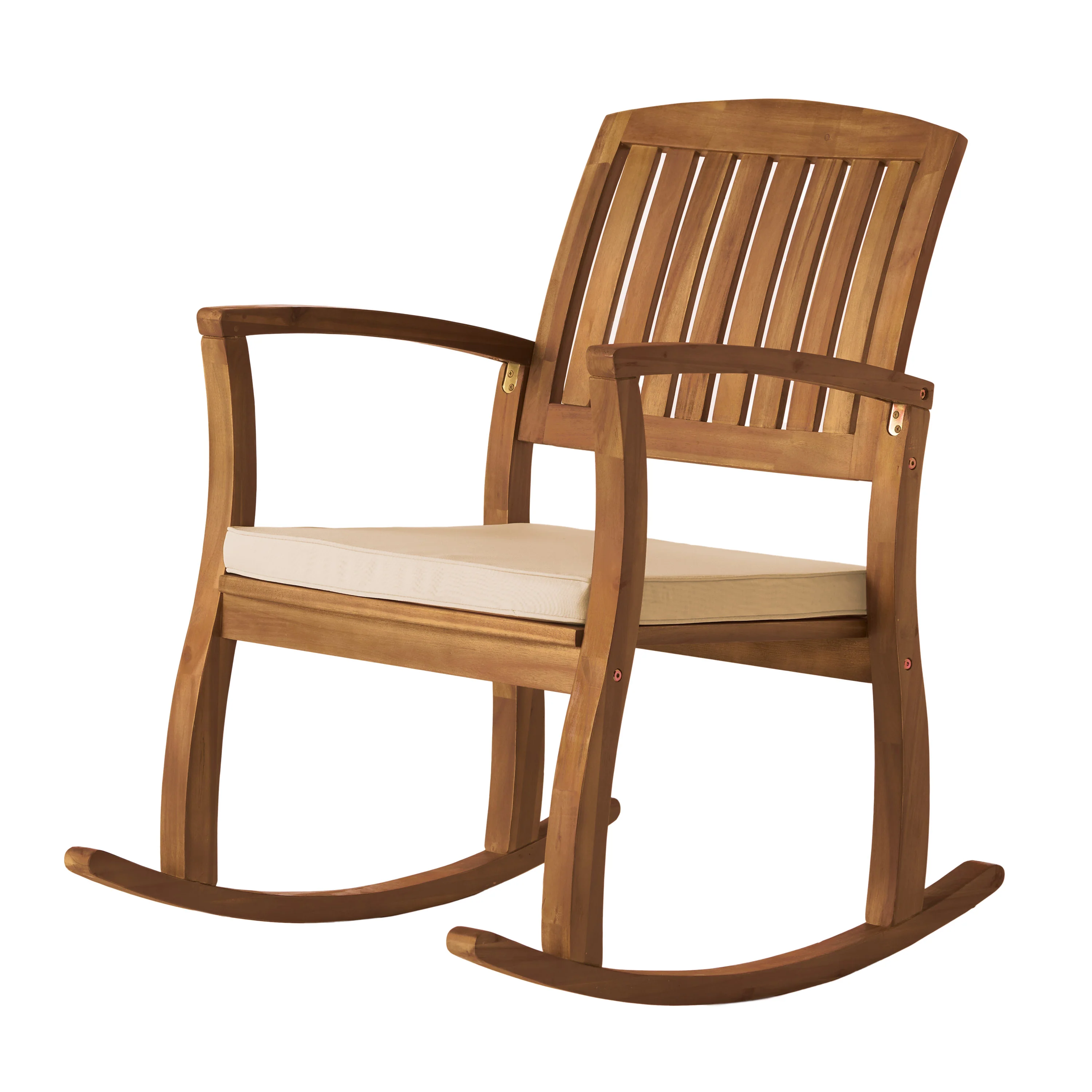 South Hampton Rocking Chair w/ Cushion (Set of 2) & Accent Table - furnishings