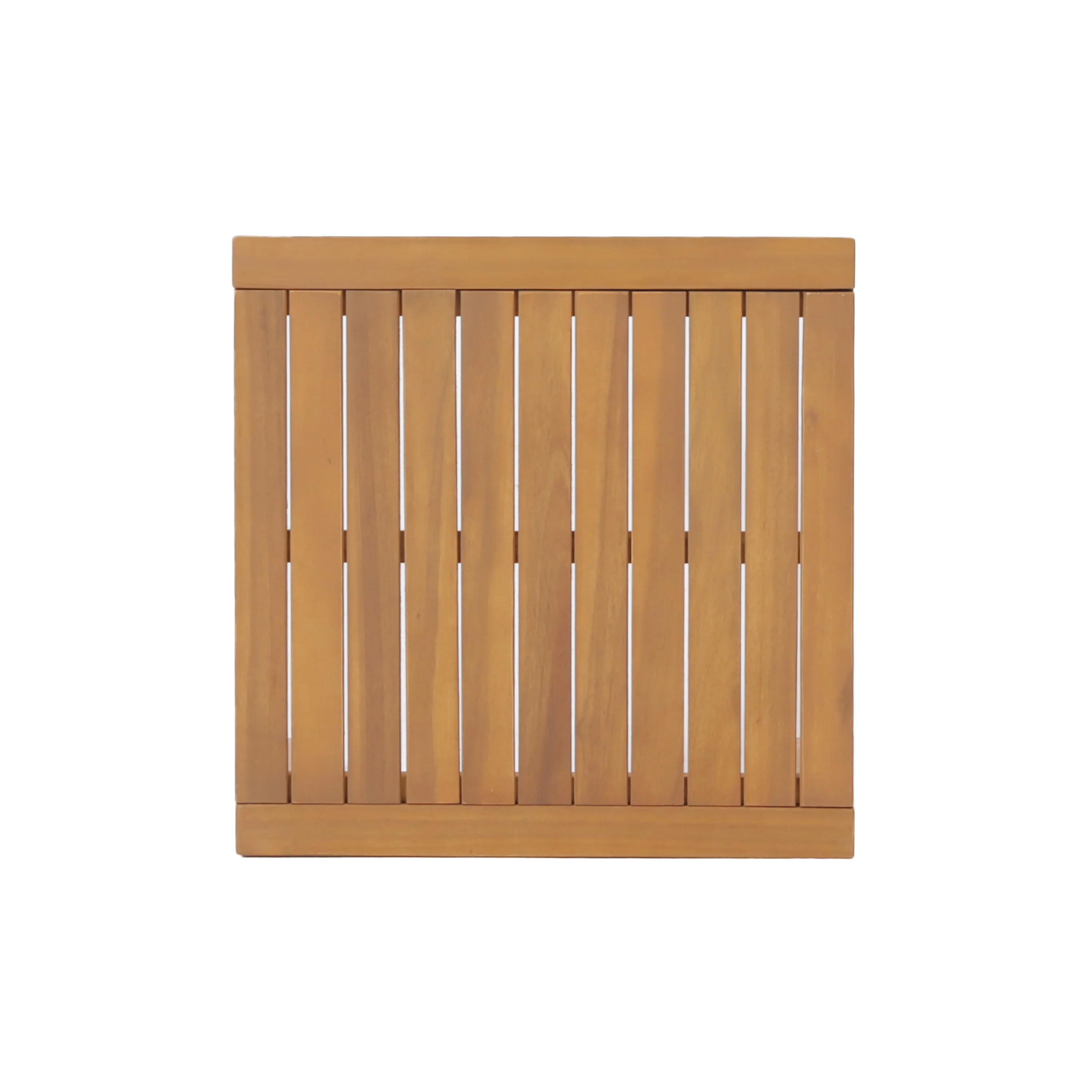 Ludwig Outdoor Acacia Wood 3 Piece Chat Set with Cushions - furnishings