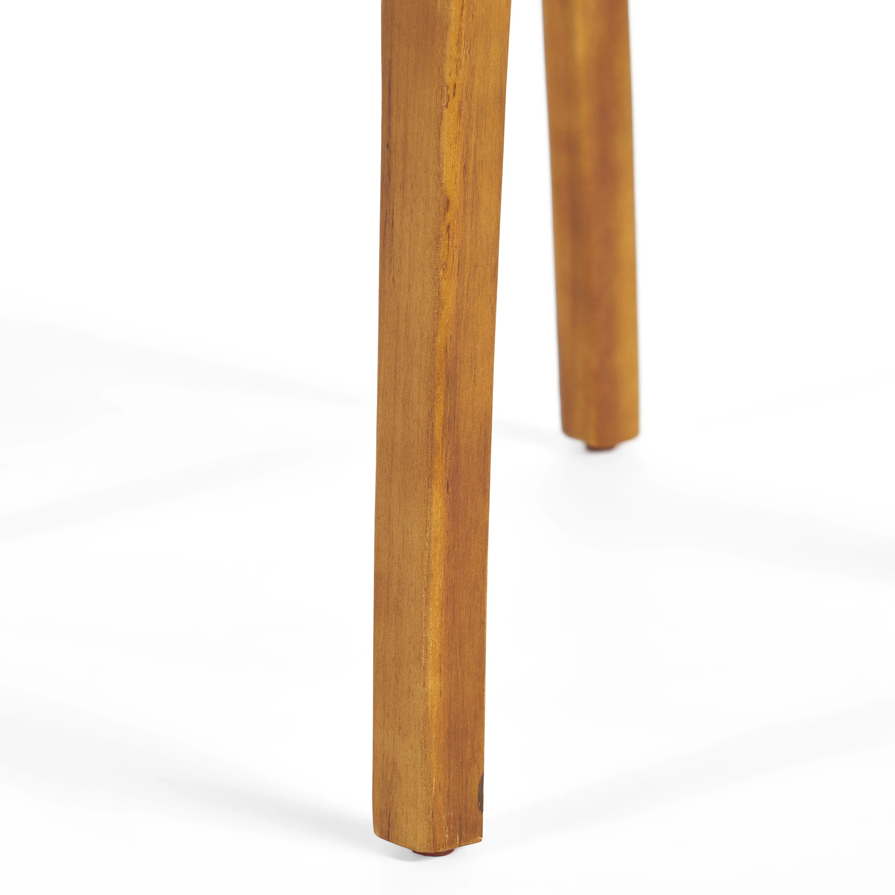 Esther Patio Dining Chairs, Acacia Wood and Outdoor Cushions - furnishings