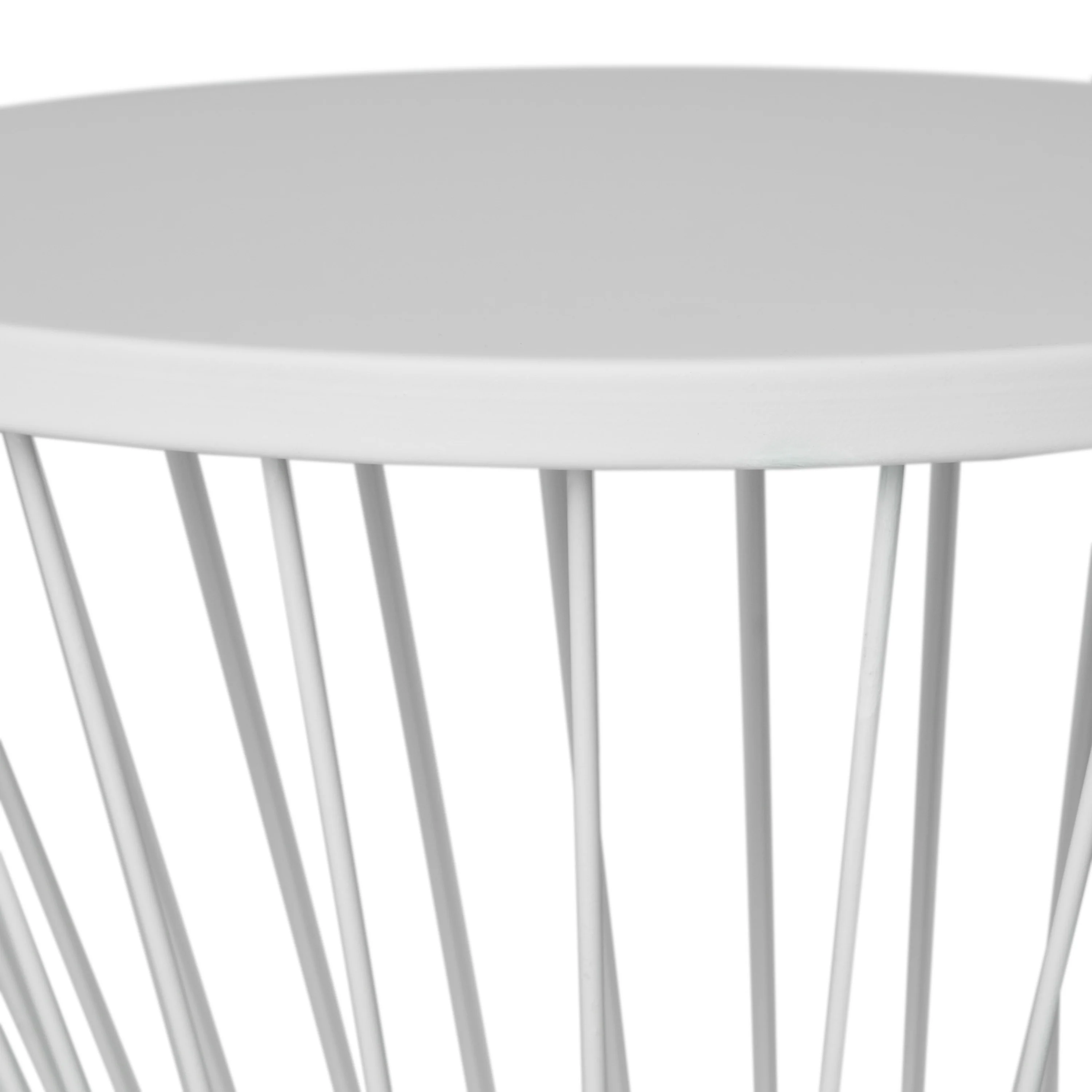 Fern Outdoor 16 Inch Iron Side Table - furnishings