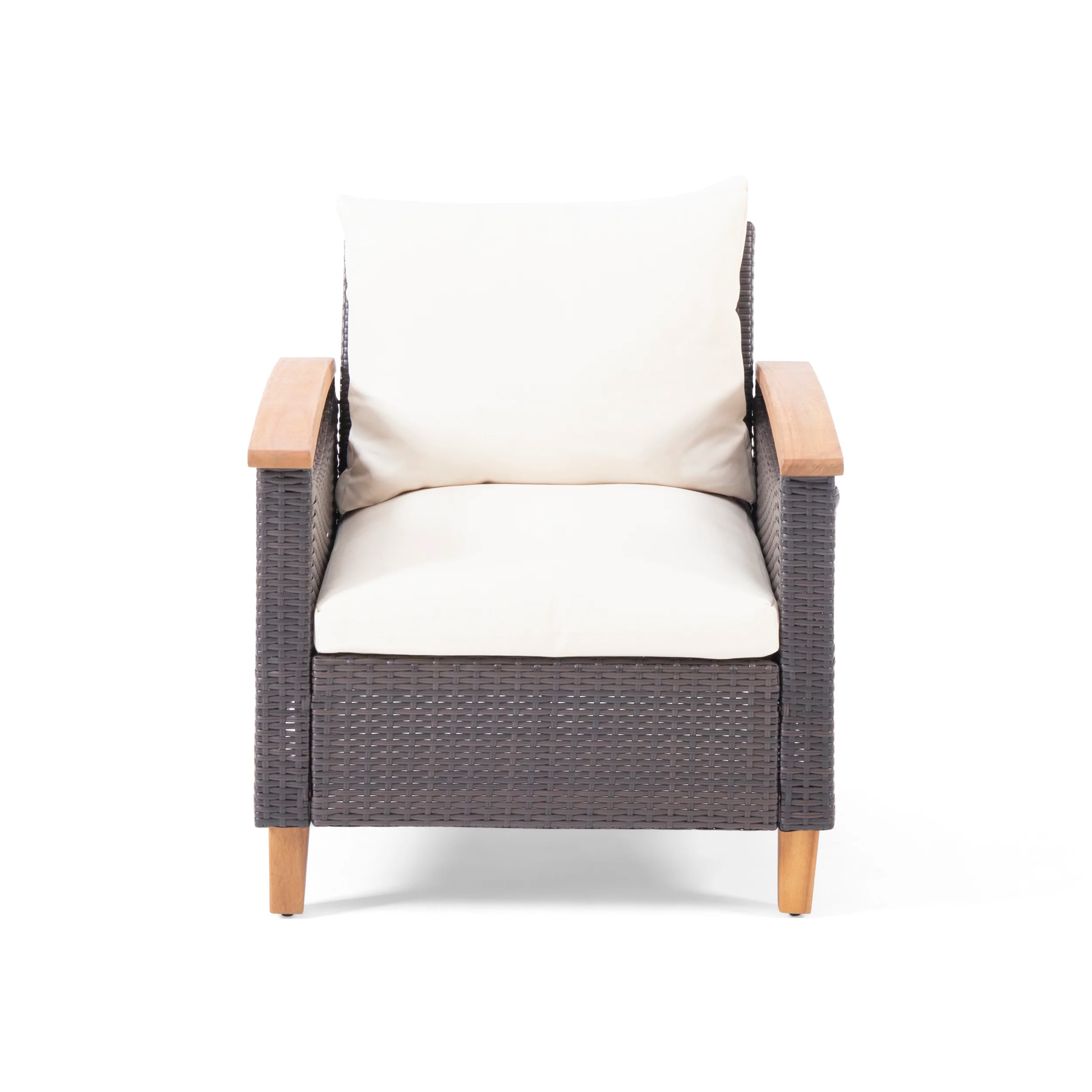Velthur Outdoor 4 Seater Chat Set with Coffee Table - furnishings