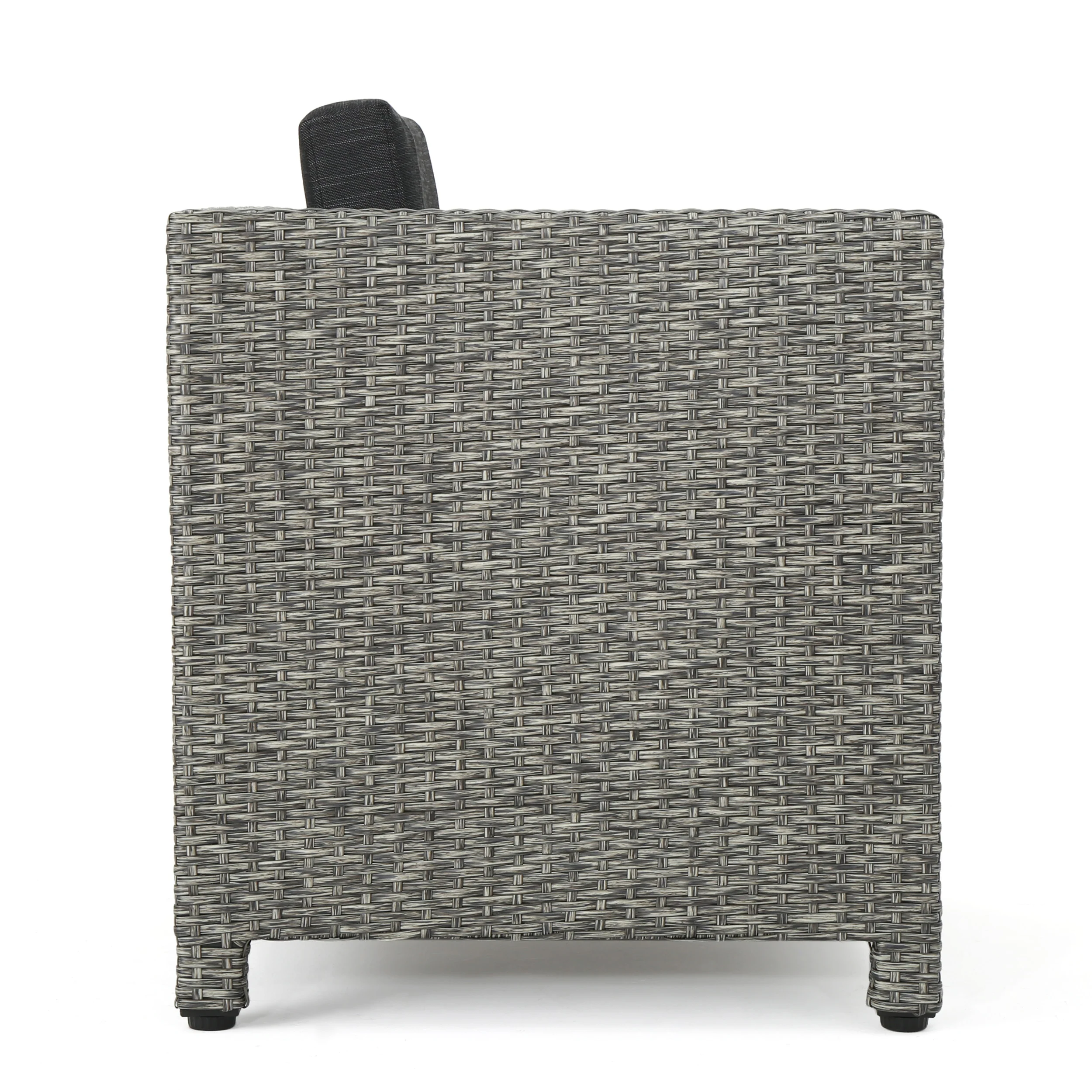 Venice 4-Seater Outdoor Fire Pit Chat Set - furnishings
