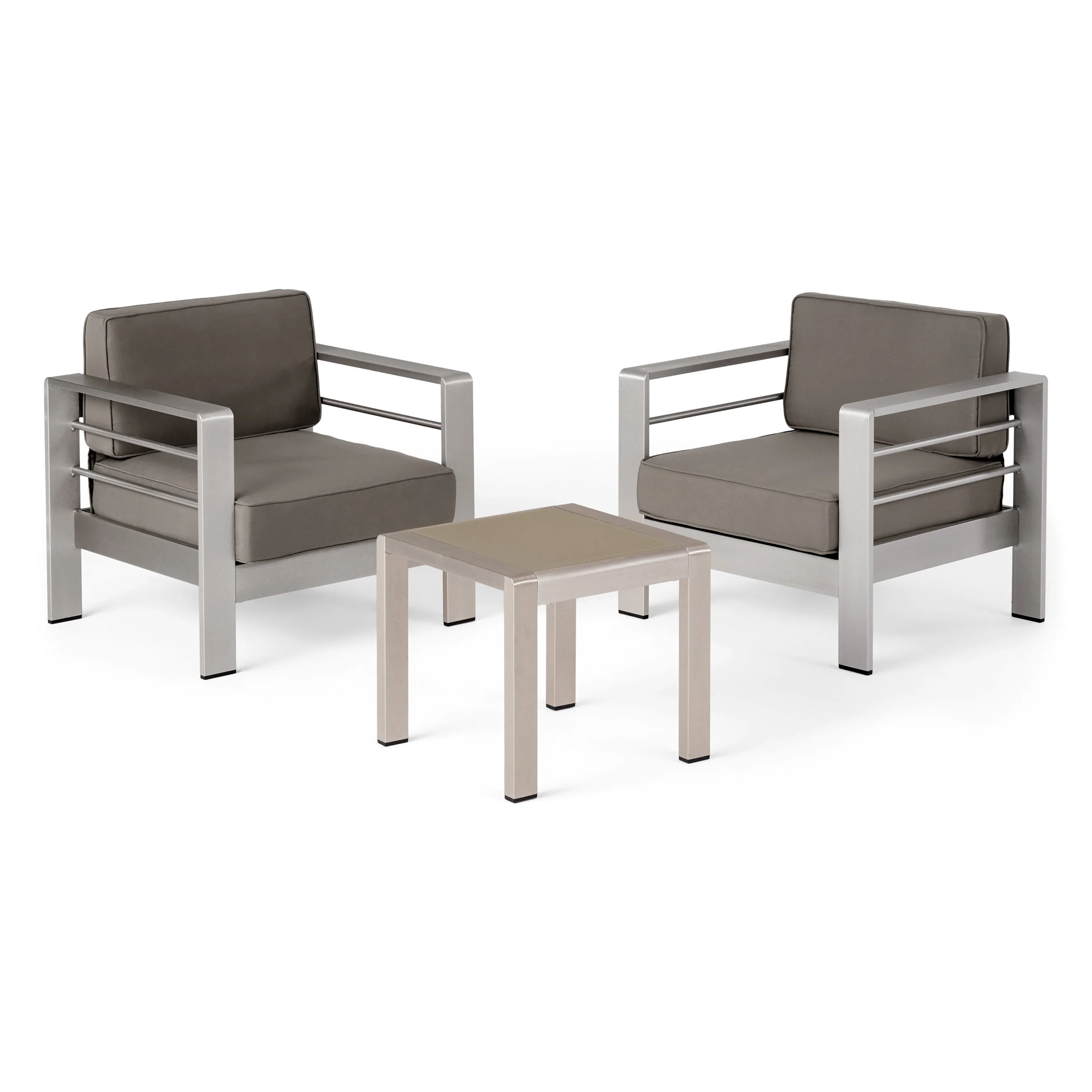 Shirley Coral Outdoor 2 Seater  Club Chair and Table Set - furnishings