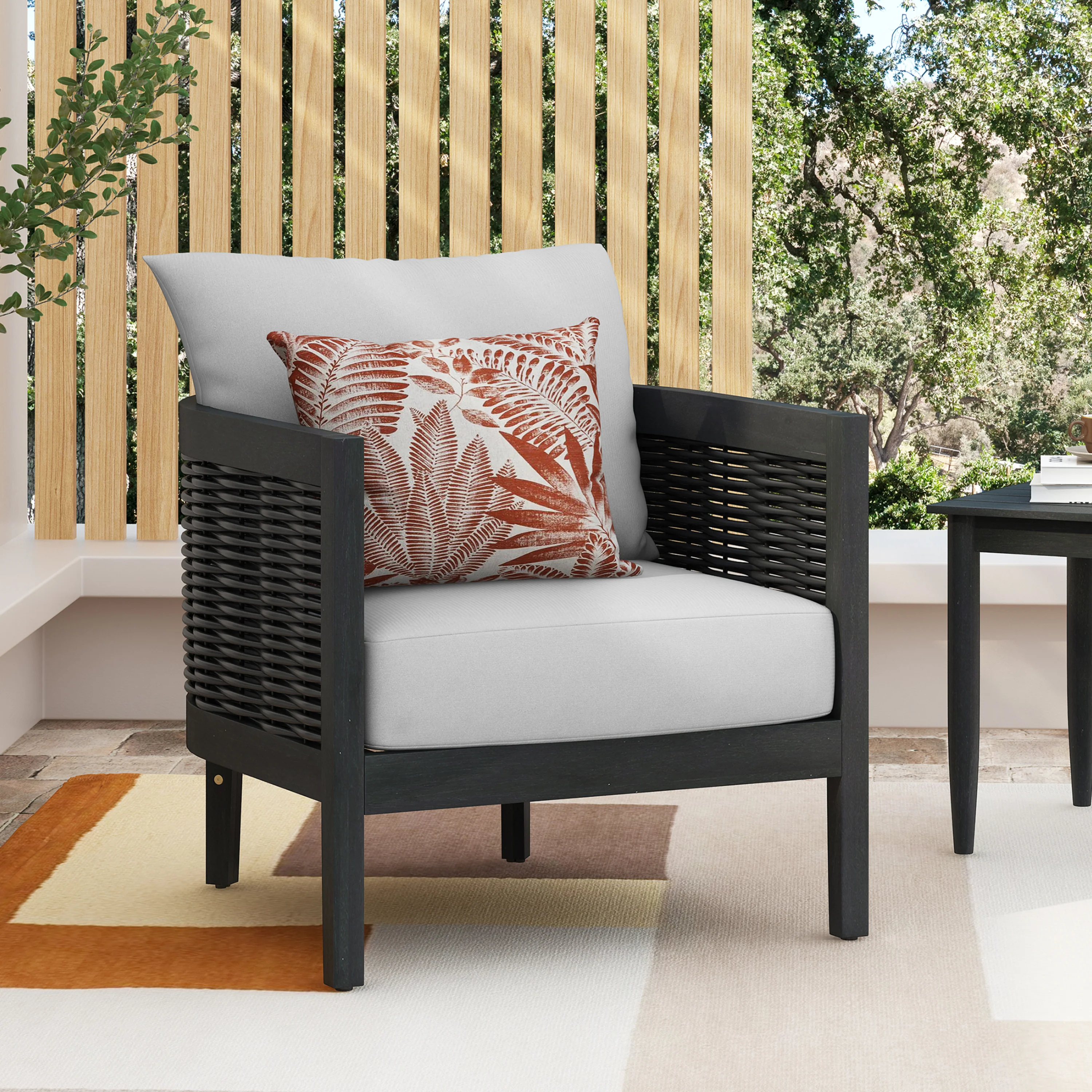 The Crowne Collection Transitional Club Chair - furnishings