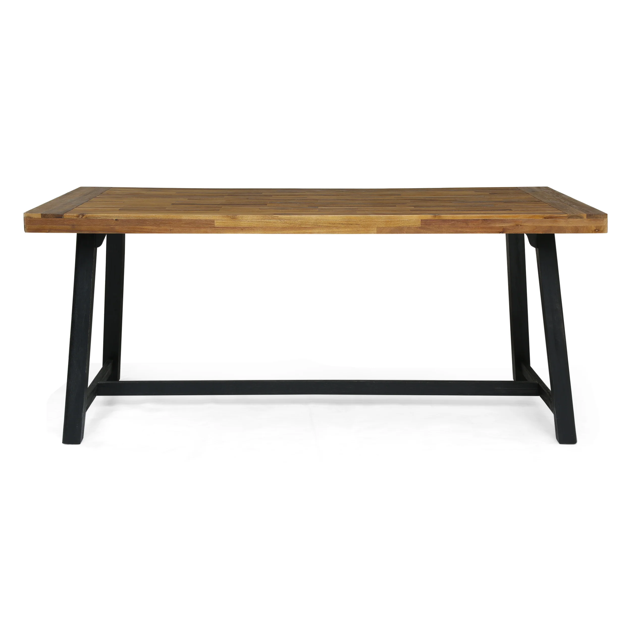 Toby Outdoor Acacia Wood Dining Table - furnishings