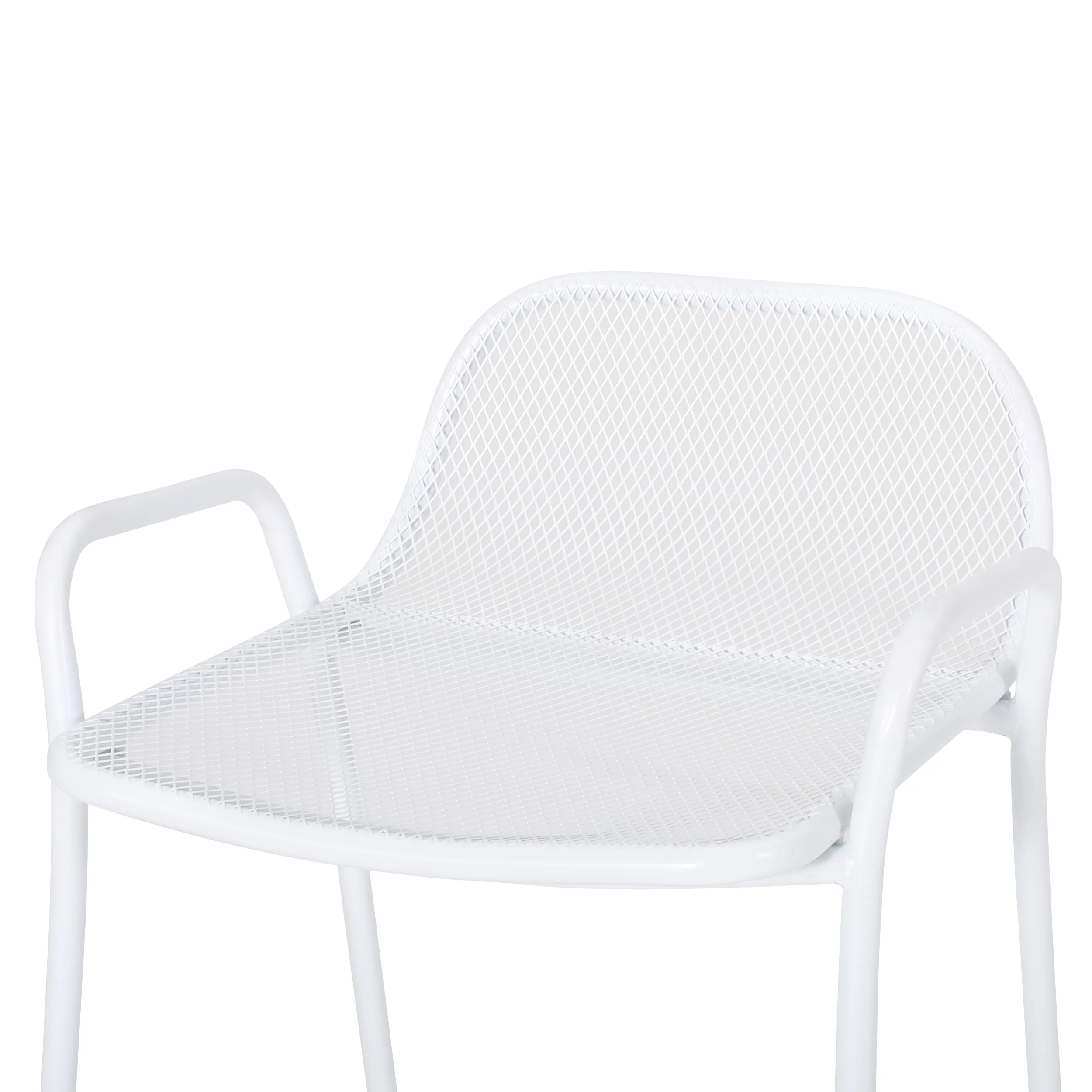 Linda Modern Iron Barstool (Set of 4) - furnishings