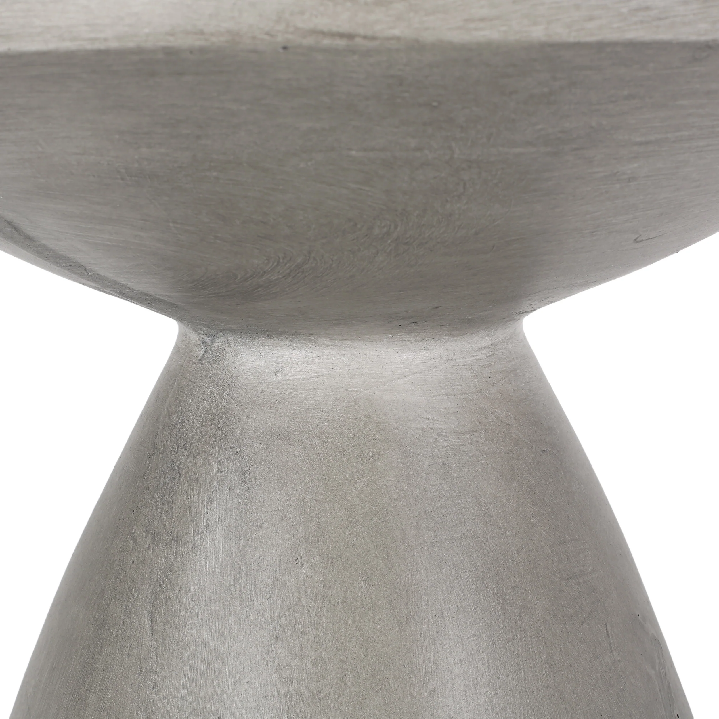 Inkwood Outdoor Lightweight Concrete Side Table, Concrete Finish - furnishings