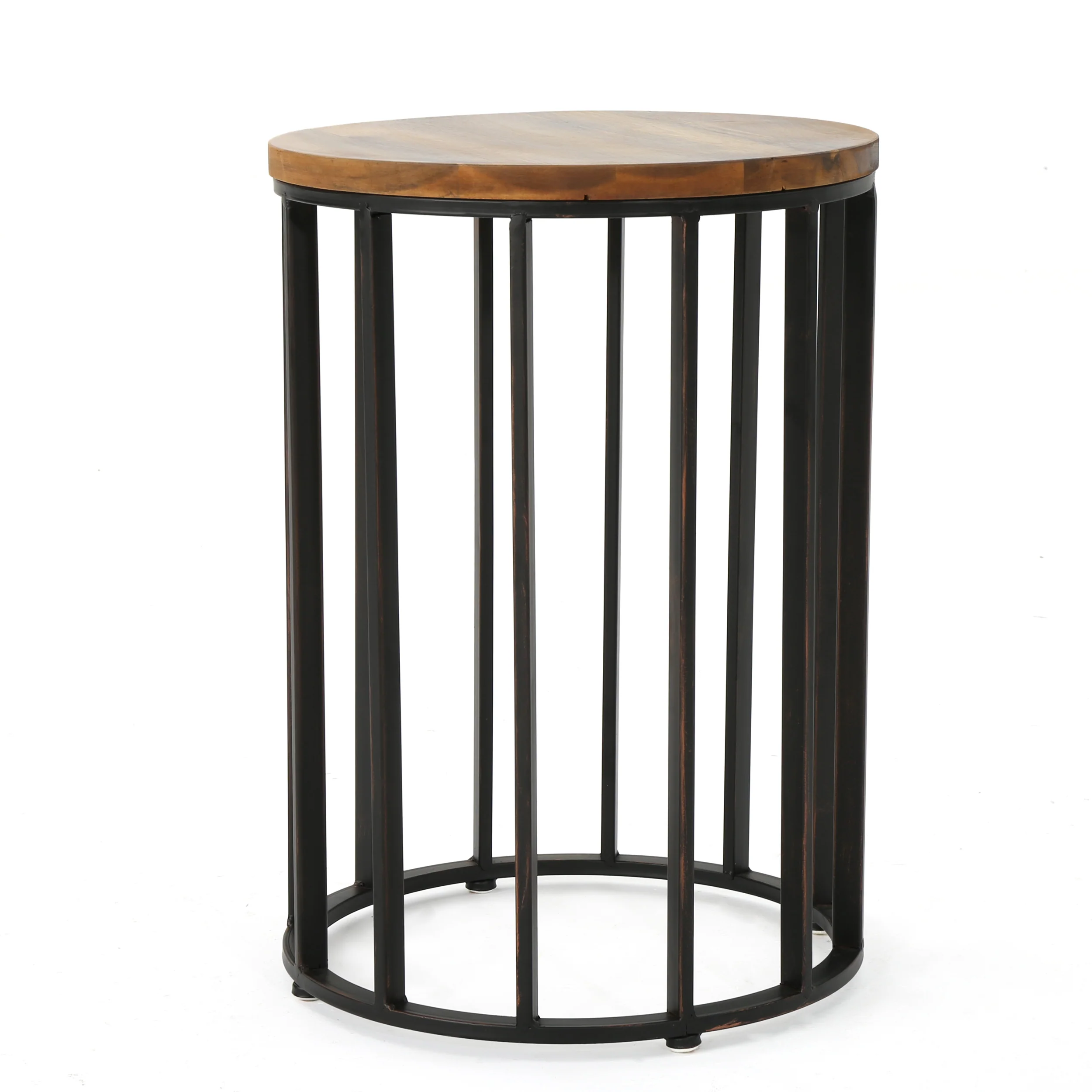 Colburn Outdoor Natural Finished Acacia Wood 15-inch Accent Table - furnishings