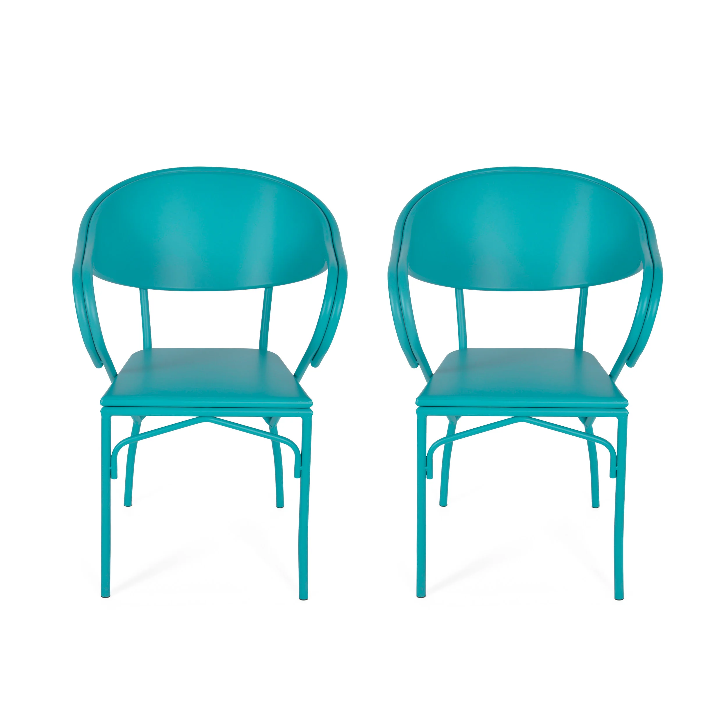 Warren Desert Outdoor Modern Dining Chair (Set of 2) - furnishings