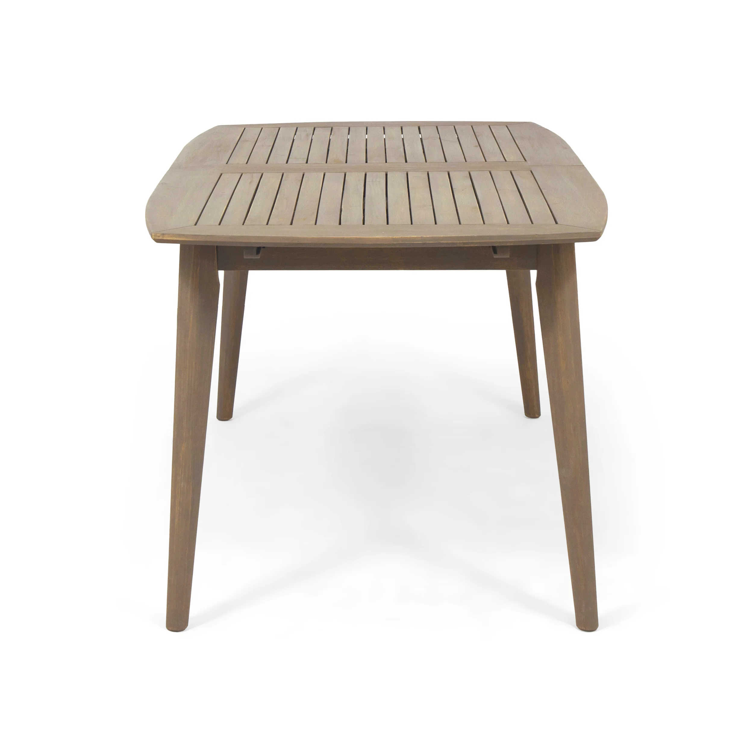 Stanford Outdoor Acacia Wood Expandable Dining Table - furnishings