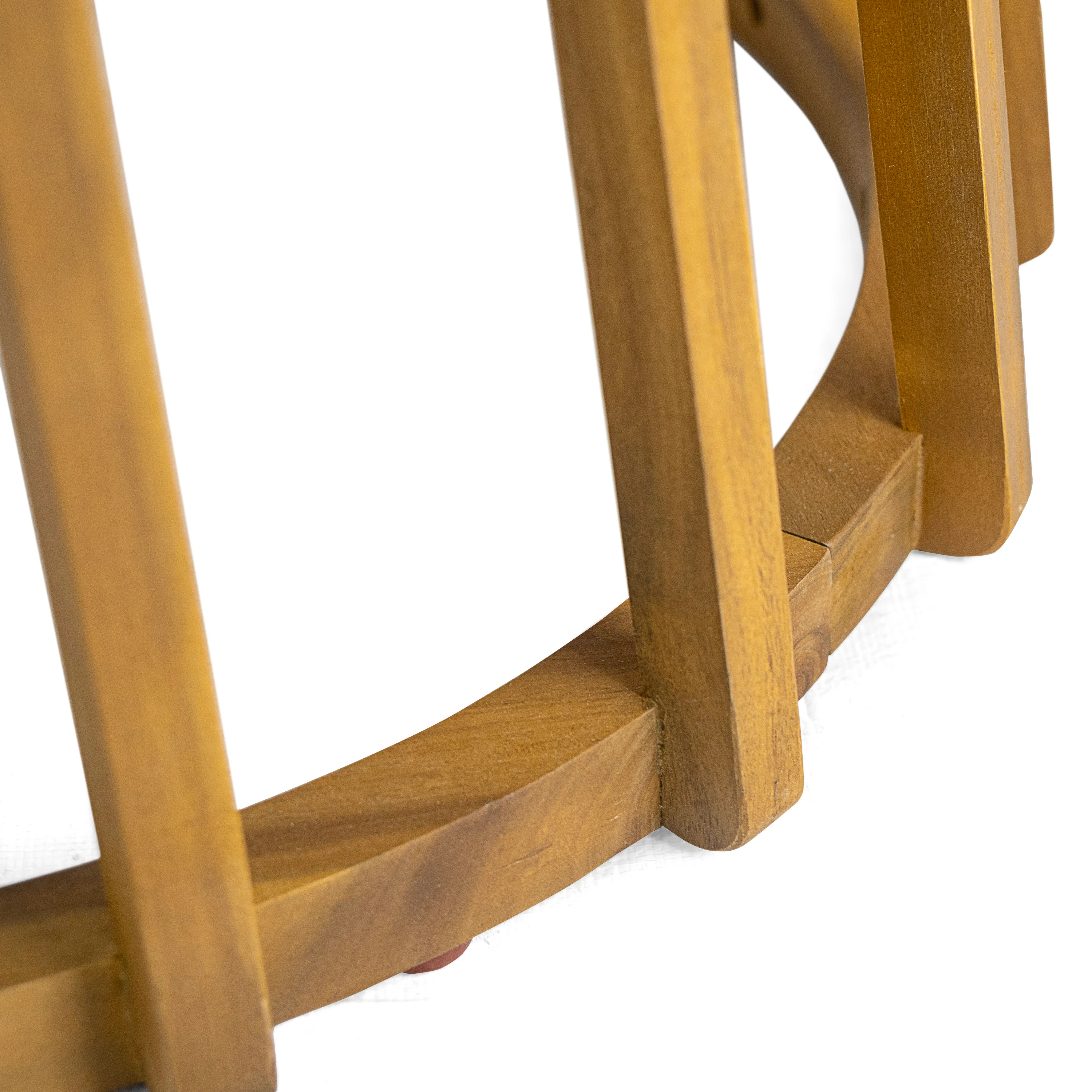 Orione Teak Acacia Wood Outdoor Patio Bistro Table - furnishings