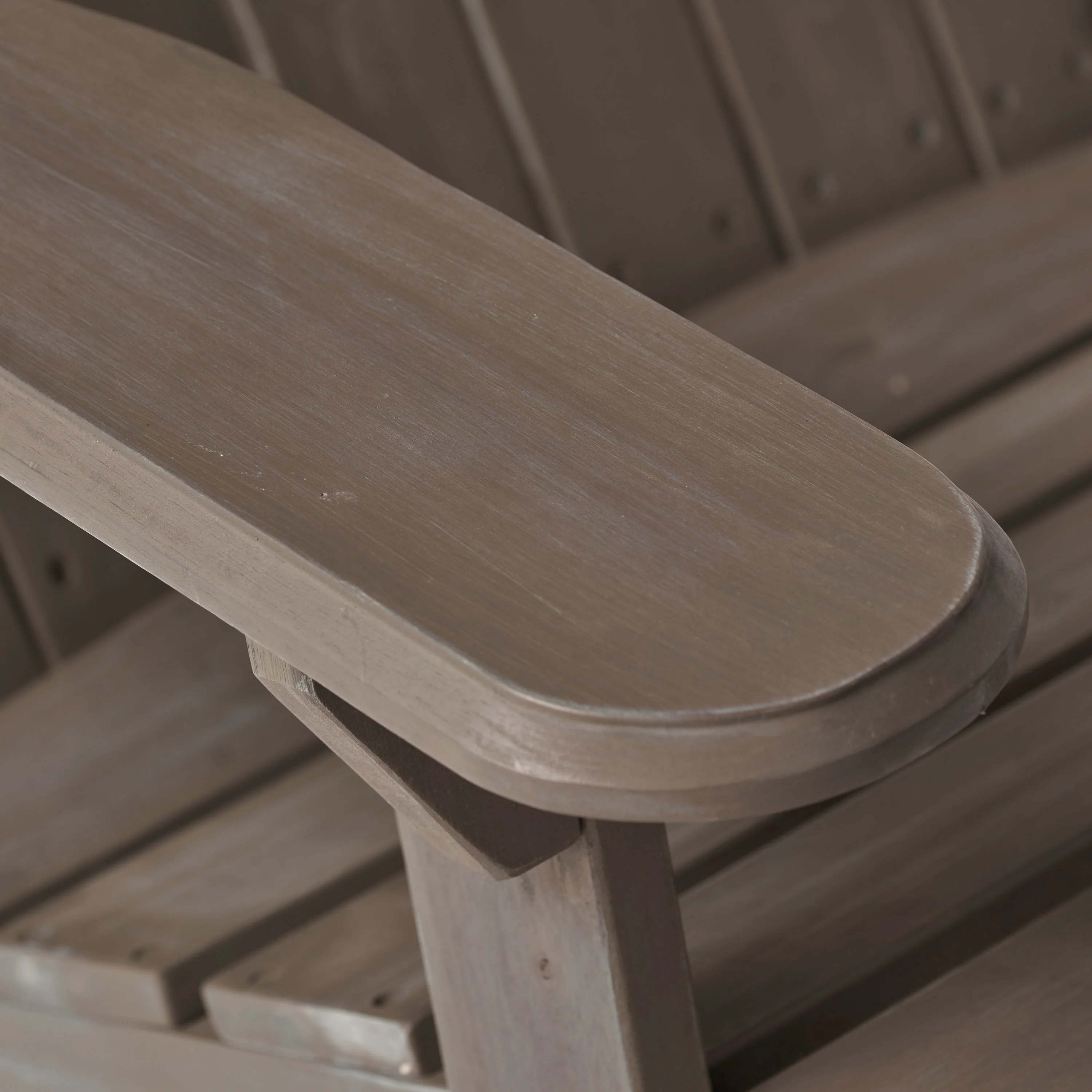 Milan Outdoor Acacia Wood Folding Adirondack Chair - furnishings