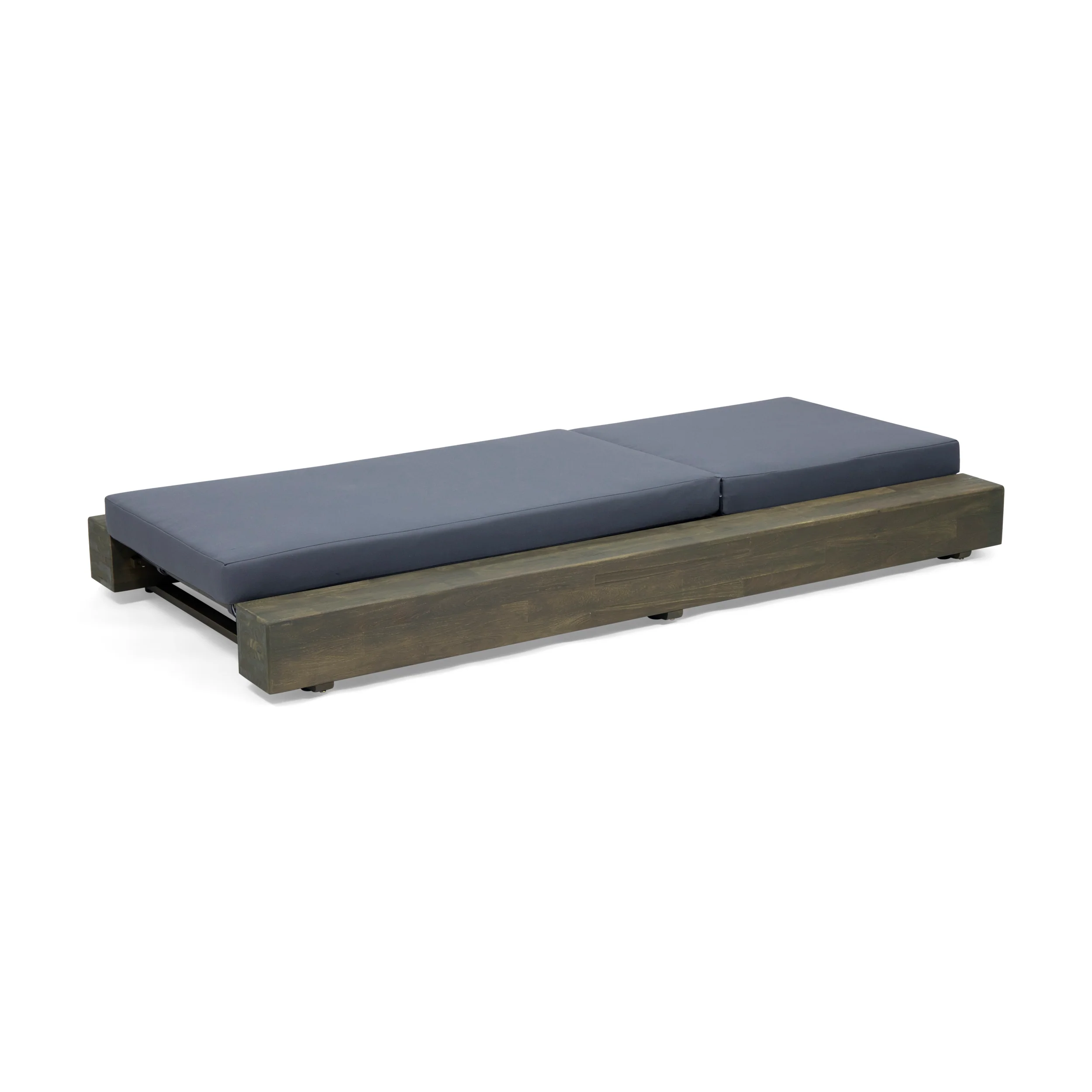 Stella Outdoor Acacia Wood Chaise Lounge and Cushion Sets (Set of 4) - furnishings