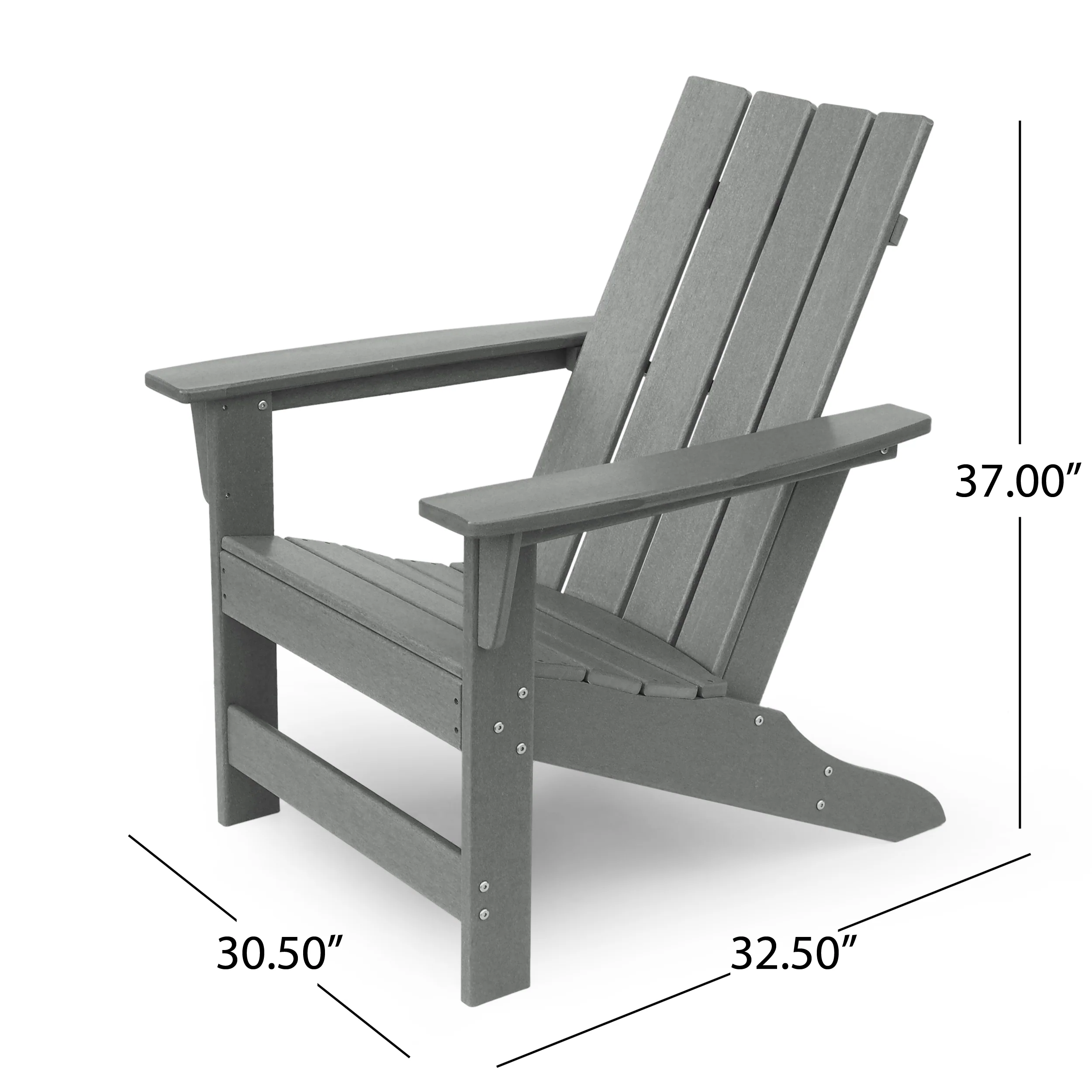 Panagiota Outdoor Resin Adirondack Chair - furnishings
