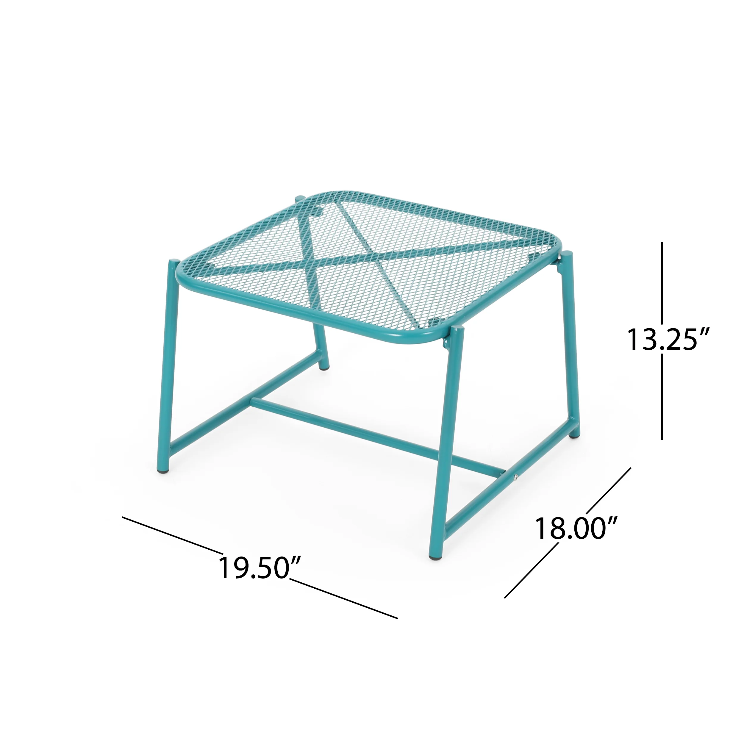 Douglas Outdoor Iron Side Table - furnishings